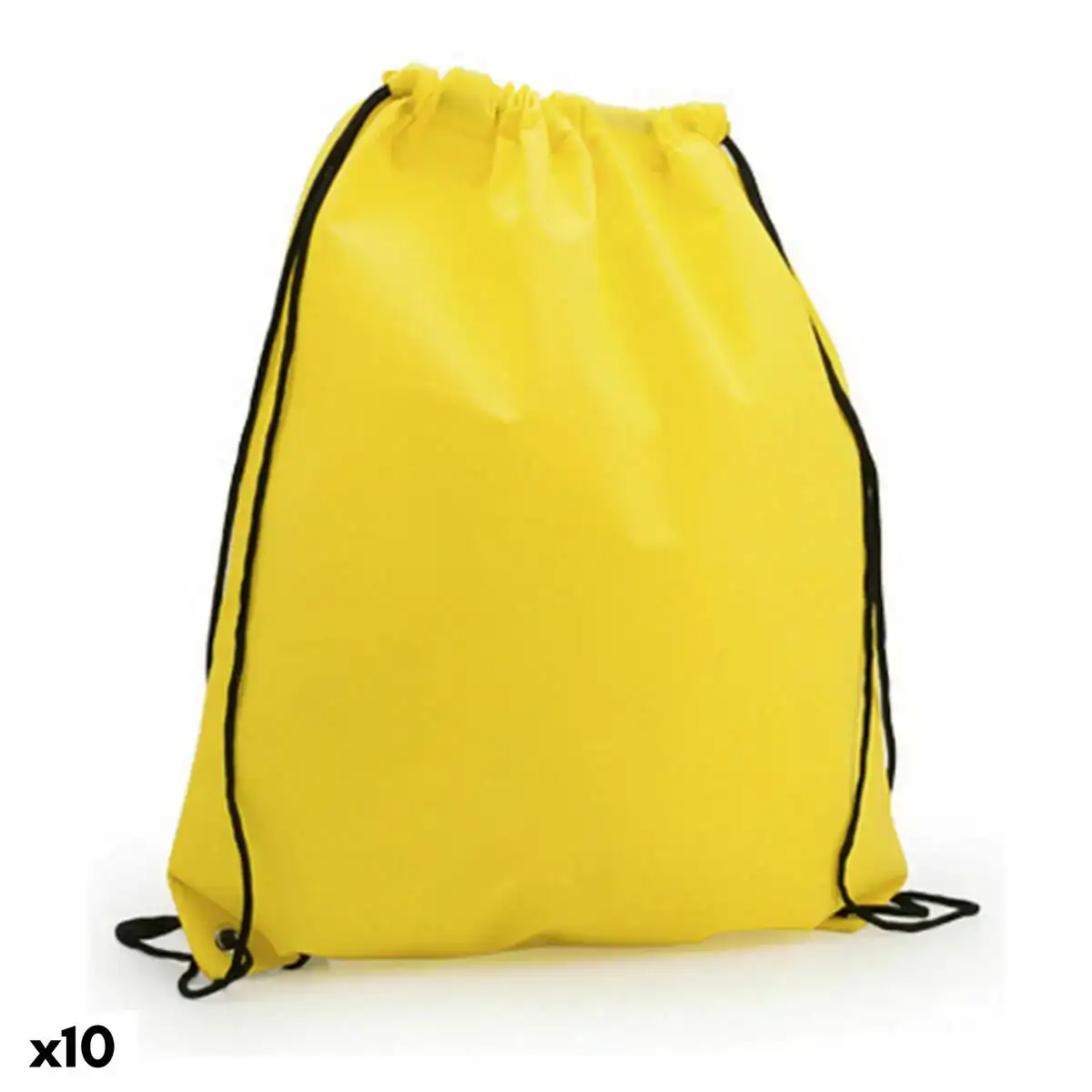 Sac a dos serre par des ficelles 144049 10 unites _1428. DIAYTAR COTE D'IVOIRE - L'Art du Shopping Sublime. Naviguez à travers notre catalogue et choisissez parmi des produits qui ajoutent une touche raffinée à votre vie quotidienne.
