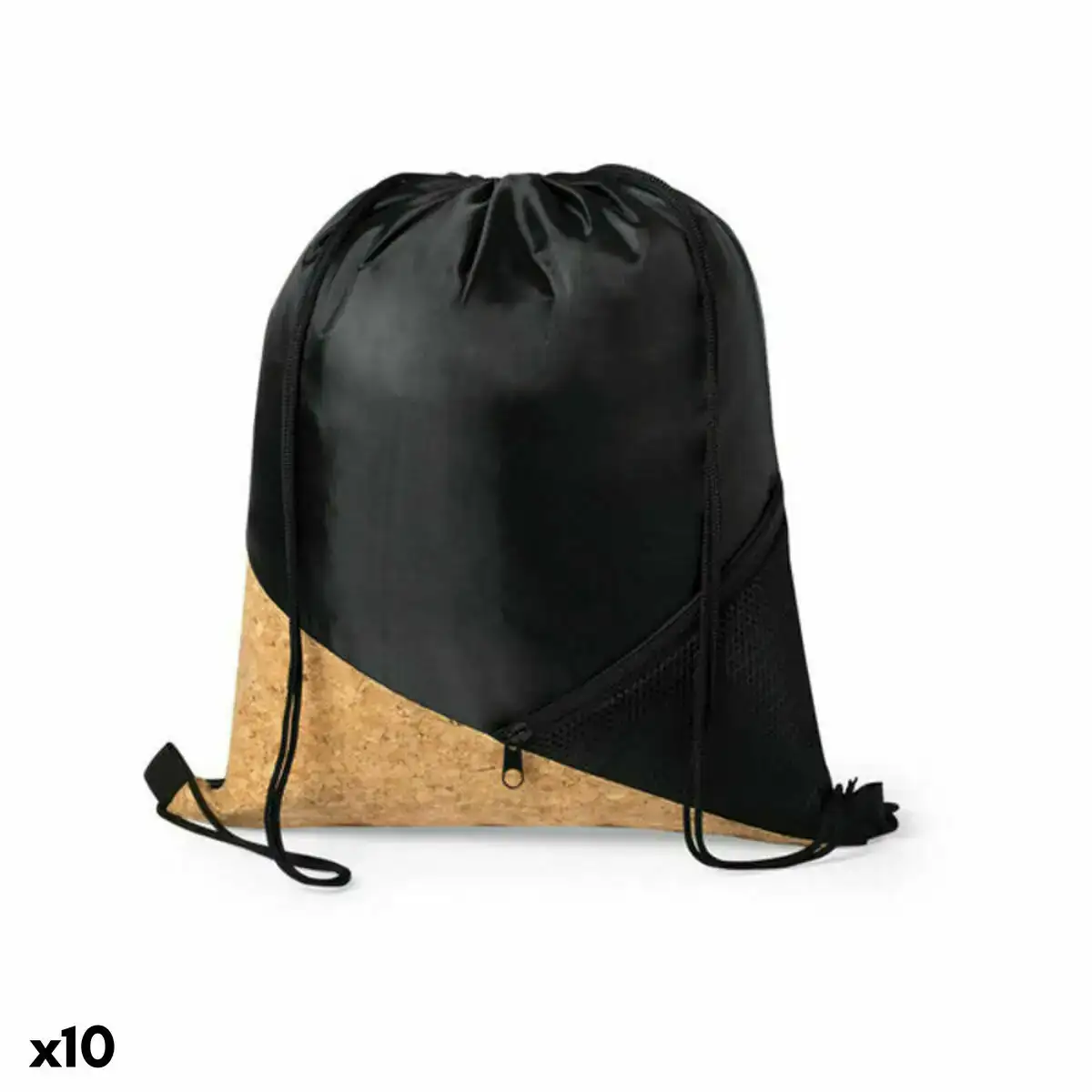 Sac a dos serre par des ficelles 146319 noir 10 unites _1214. DIAYTAR COTE D'IVOIRE - Là où la Tradition Devient Tendance. Naviguez à travers notre boutique en ligne et choisissez des produits qui allient l'authenticité au contemporain.
