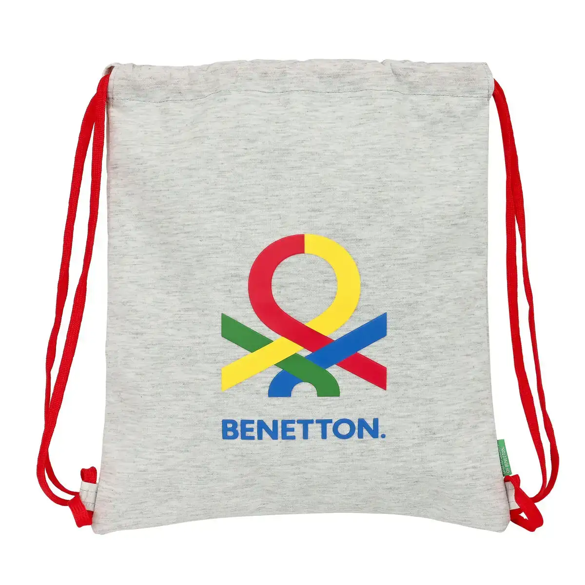 Sac a dos serre par des ficelles benetton pop gris 35 x 40 x 1 cm _6707. DIAYTAR COTE D'IVOIRE - Votre Destination pour un Shopping Inoubliable. Naviguez à travers notre catalogue et choisissez des produits qui vous marquent par leur originalité.