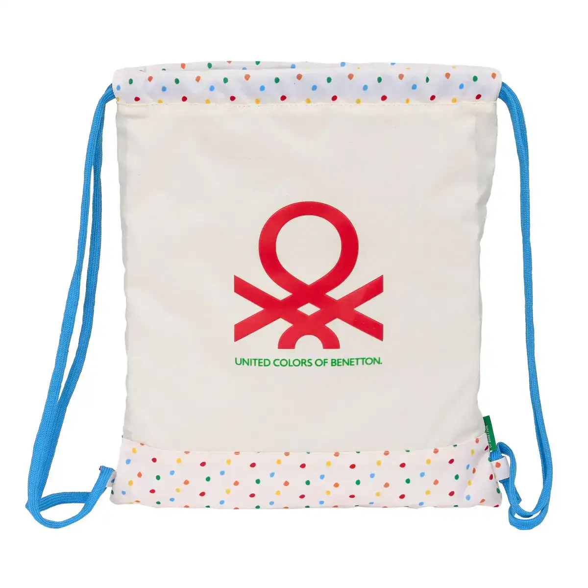 Sac a dos serre par des ficelles benetton topitos 35 x 40 x 1 cm _6576. DIAYTAR COTE D'IVOIRE - Où Choisir est un Voyage Cultuel. Explorez notre boutique en ligne et découvrez des produits qui célèbrent la richesse et la diversité culturelle du Côte d'Ivoire.