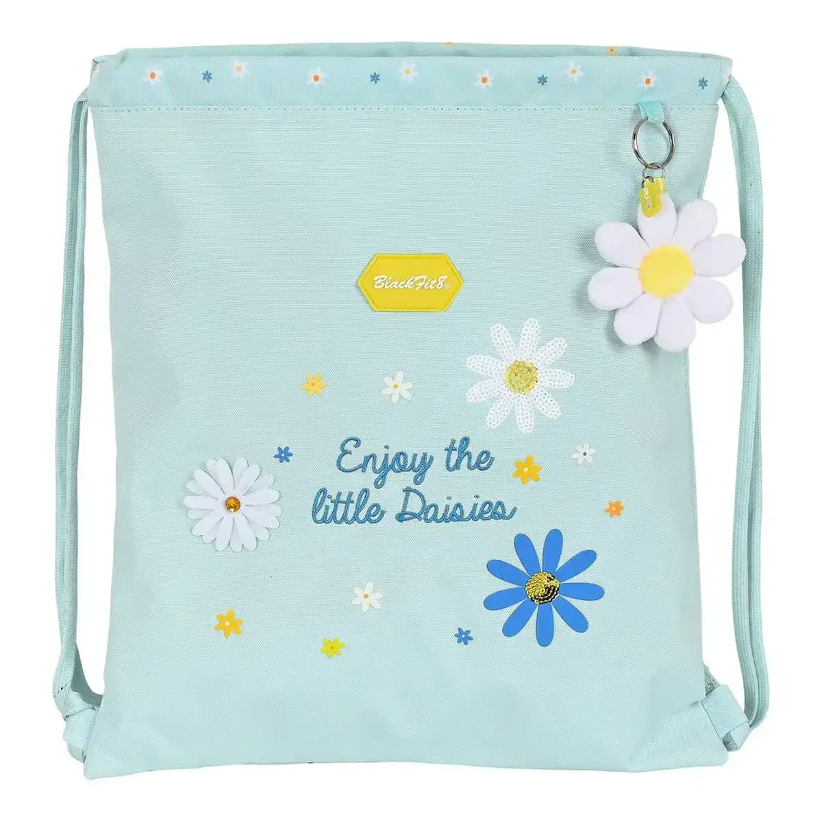 Sac a dos serre par des ficelles blackfit8 daisies bleu_7001. DIAYTAR COTE D'IVOIRE - L'Art du Shopping Facilité. Naviguez sur notre plateforme en ligne pour découvrir une expérience d'achat fluide et agréable, avec une gamme de produits adaptés à tous.