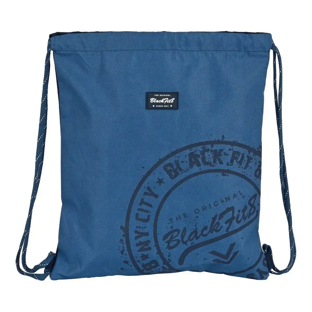 Sac a dos serre par des ficelles blackfit8 stamp bleu 35 x 40 x 1 cm _1663. DIAYTAR COTE D'IVOIRE - Votre Univers Shopping Éclectique. Explorez nos offres variées et découvrez des articles qui embrassent la diversité et la polyvalence de vos besoins.