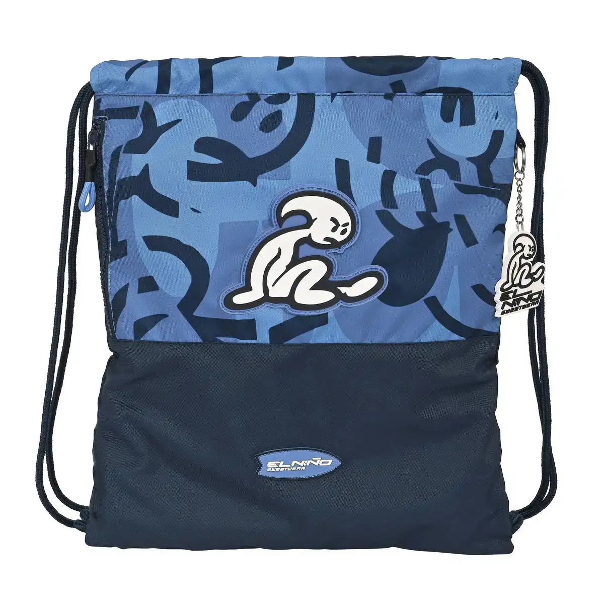 Sac a dos serre par des ficelles el nino bahia bleu 35 x 40 x 1 cm _2936. DIAYTAR COTE D'IVOIRE - Votre Destination pour un Shopping Éclairé. Parcourez notre boutique en ligne pour découvrir des produits de qualité qui embelliront votre quotidien.