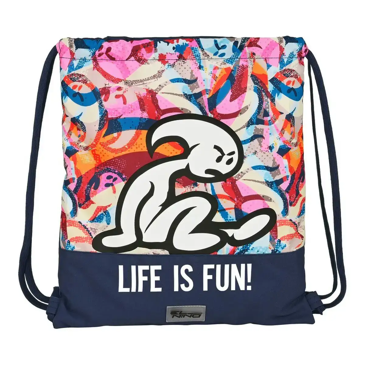 Sac a dos serre par des ficelles el nino life is fun multicouleur 35 x 40 x 1 cm _5556. Bienvenue chez DIAYTAR COTE D'IVOIRE - Là où les Désirs Prendent Vie. Explorez notre boutique en ligne et laissez-vous séduire par des articles qui font écho à vos aspirations et à votre style unique.