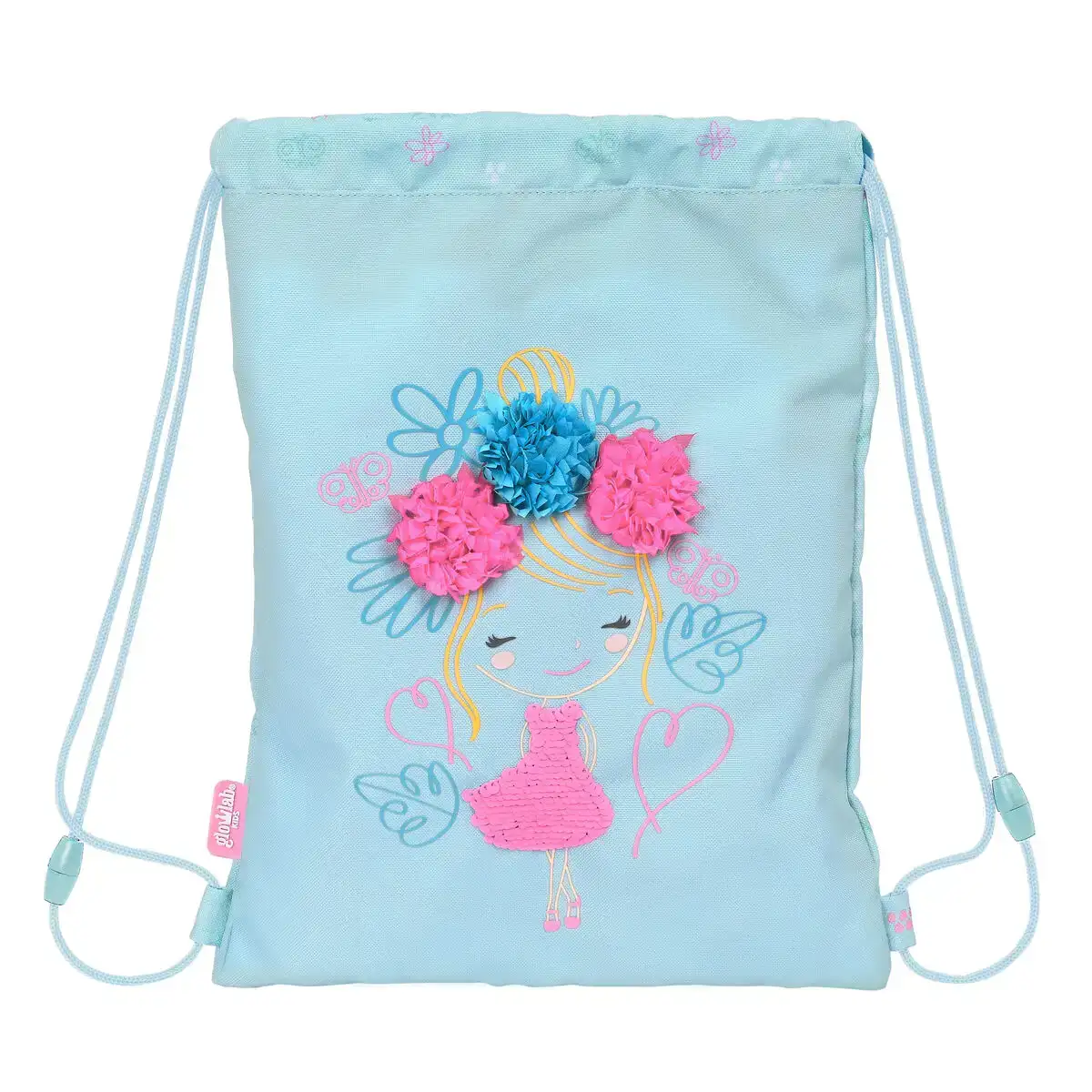 Sac a dos serre par des ficelles glow lab cute doll bleu clair 26 x 34 x 1 cm _7737. Bienvenue sur DIAYTAR COTE D'IVOIRE - Où l'Authenticité Rencontre le Confort. Plongez dans notre univers de produits qui allient tradition et commodité pour répondre à vos besoins.