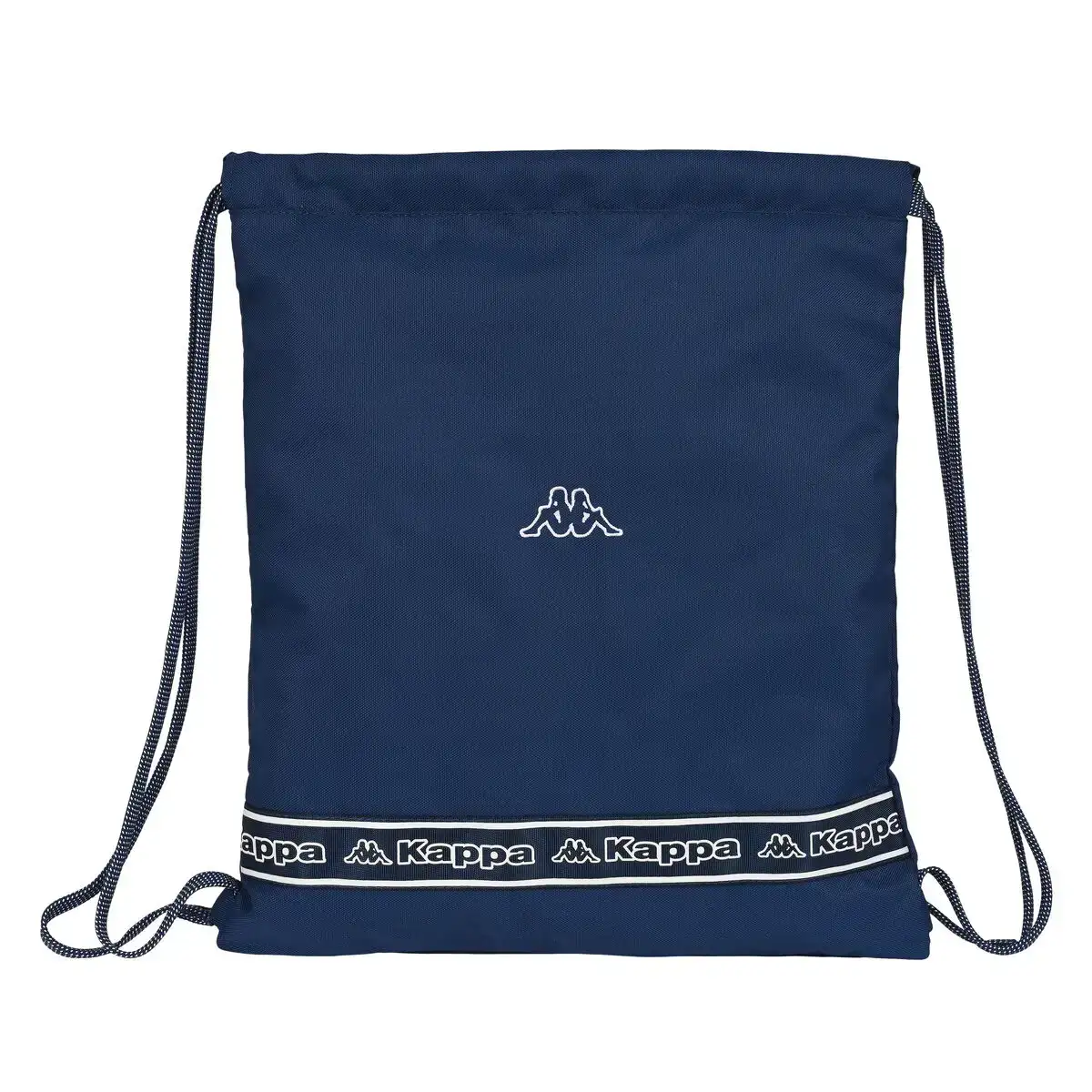 Sac a dos serre par des ficelles kappa navy blue marine 35 x 40 x 1 cm _1094. DIAYTAR COTE D'IVOIRE - Votre Destination Shopping de Choix. Explorez notre boutique en ligne et découvrez des trésors qui reflètent votre style et votre passion pour l'authenticité.
