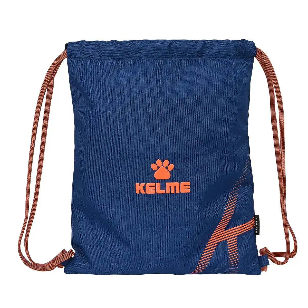 Sac a dos serre par des ficelles kelme navy blue orange blue marine 35 x 40 x 1 cm _3061. DIAYTAR COTE D'IVOIRE - L'Art de Vivre avec Authenticité. Explorez notre gamme de produits artisanaux et découvrez des articles qui apportent une touche unique à votre vie.