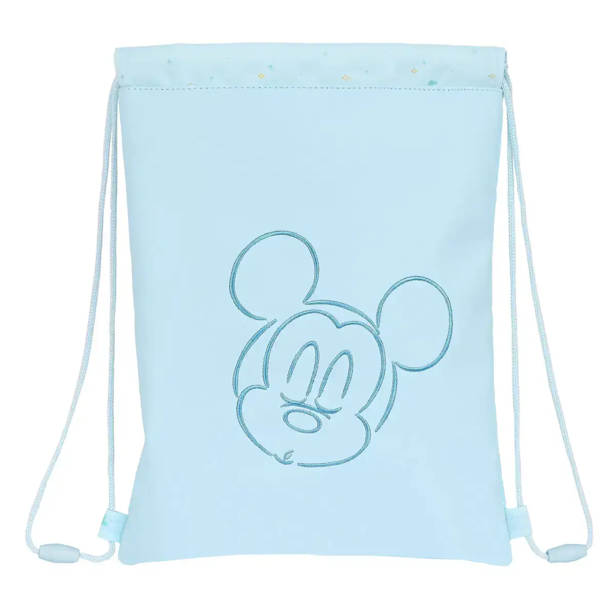 Sac a dos serre par des ficelles mickey mouse clubhouse bleu clair 26 x 34 x 1 cm _7287. DIAYTAR COTE D'IVOIRE - Votre Passage vers la Découverte. Explorez notre boutique en ligne pour trouver des trésors qui vous attendent, du traditionnel à l'avant-garde.