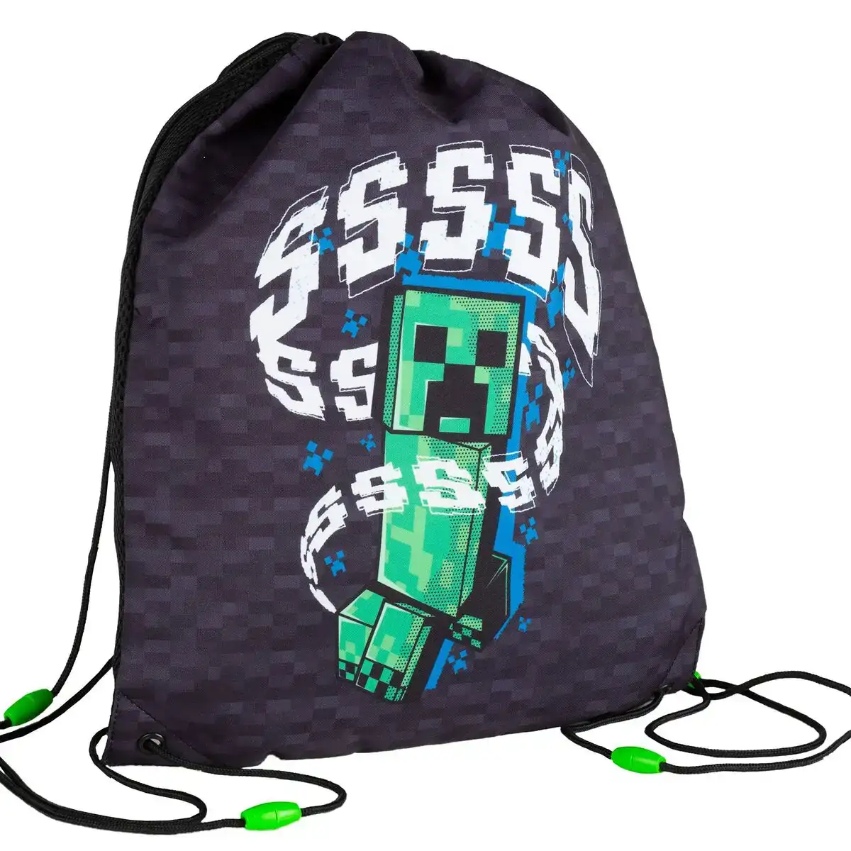 Sac a dos serre par des ficelles minecraft creeper noir 22 x 8 x 8 cm _8386. DIAYTAR COTE D'IVOIRE - Votre Passage Vers l'Excellence Shopping. Découvrez un catalogue en ligne qui offre une expérience d'achat exceptionnelle, avec des produits soigneusement sélectionnés pour satisfaire tous les goûts.