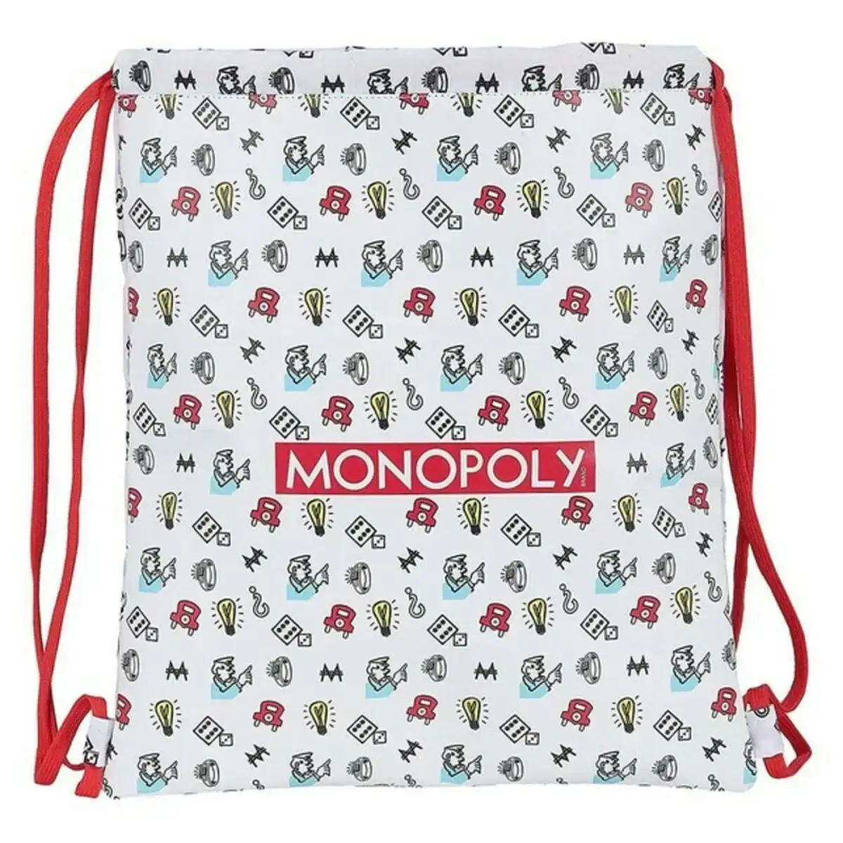 Sac a dos serre par des ficelles monopoly_3296. Bienvenue sur DIAYTAR COTE D'IVOIRE - Où le Shopping est une Affaire Personnelle. Découvrez notre sélection et choisissez des produits qui reflètent votre unicité et votre individualité.