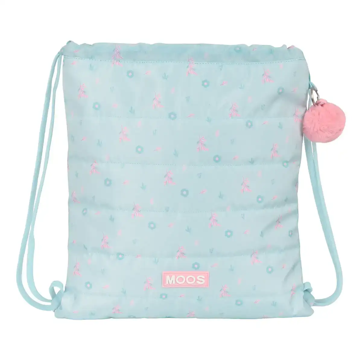 Sac a dos serre par des ficelles moos garden turquoise_2614. Bienvenue sur DIAYTAR COTE D'IVOIRE - Où Chaque Produit a son Histoire. Découvrez notre sélection unique et choisissez des articles qui racontent la richesse culturelle et artistique du Côte d'Ivoire.