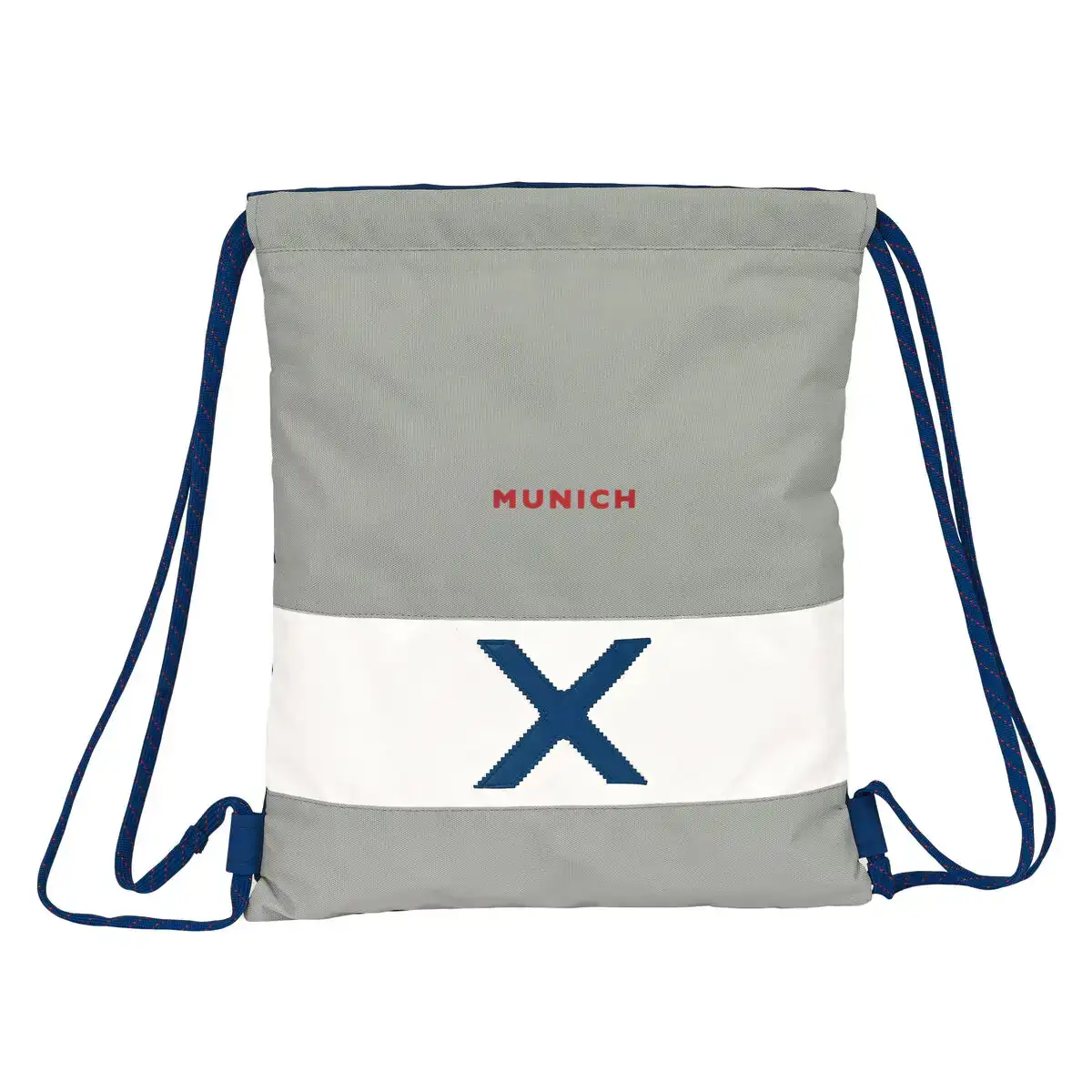 Sac a dos serre par des ficelles munich college gris 35 x 40 x 1 cm _2413. DIAYTAR COTE D'IVOIRE - Où Chaque Détail Compte. Parcourez nos produits soigneusement sélectionnés et choisissez des articles qui correspondent à votre style et à vos valeurs.
