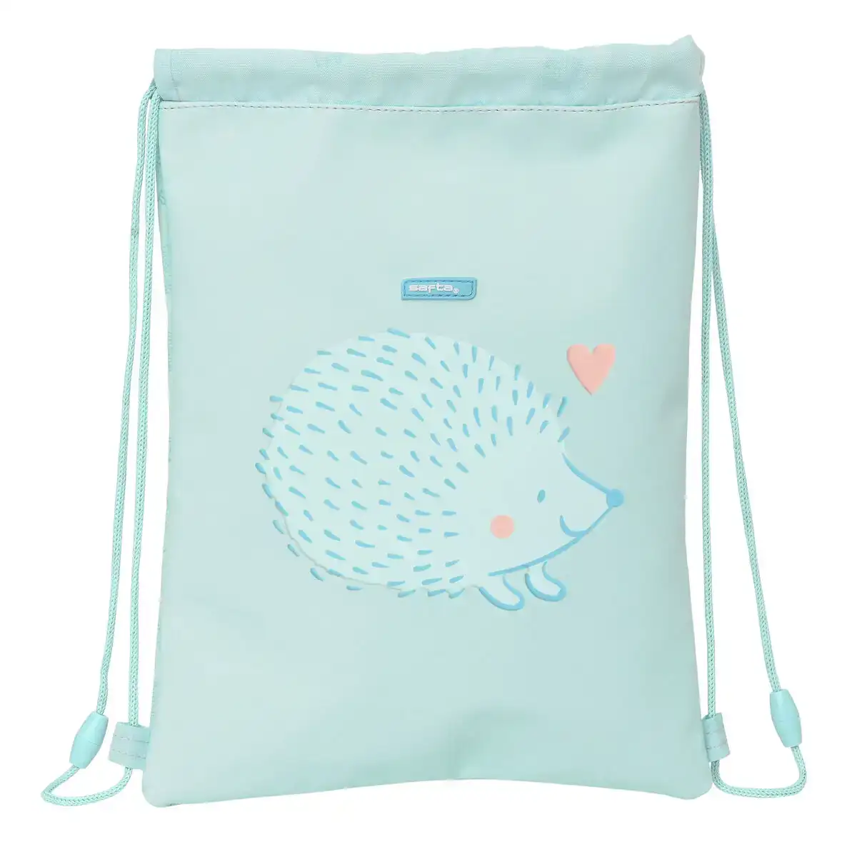 Sac a dos serre par des ficelles safta erizo turquoise 26 x 34 x 1 cm _6273. DIAYTAR COTE D'IVOIRE - Votre Plateforme pour un Shopping Inspiré. Explorez nos offres variées et découvrez des articles qui stimulent votre créativité et embellissent votre vie.