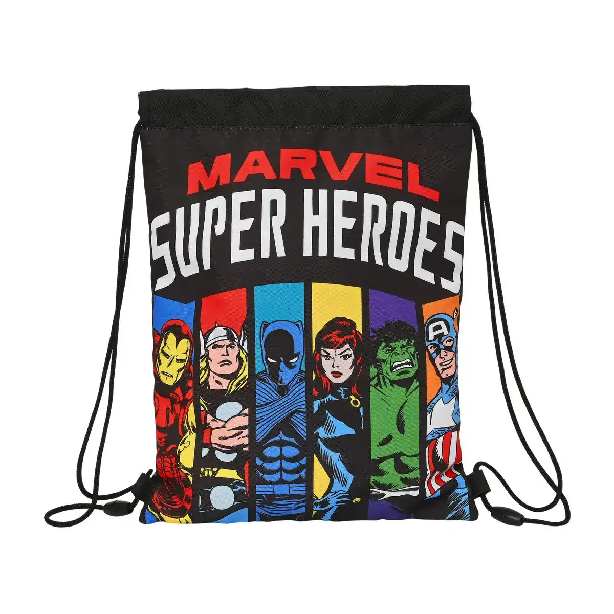 Sac a dos serre par des ficelles the avengers super heroes noir 26 x 34 x 1 cm _3466. Bienvenue sur DIAYTAR COTE D'IVOIRE - Là où le Shopping Devient une Aventure. Explorez notre catalogue et dénichez des trésors qui élargiront votre horizon shopping.