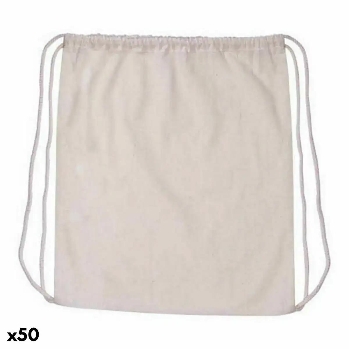 Sac a dos serre par des ficelles walk genie 143323 100 coton 50 unites _5353. DIAYTAR COTE D'IVOIRE - L'Art de Choisir, l'Art de S'émerveiller. Explorez notre gamme de produits et laissez-vous émerveiller par des créations authentiques et des designs modernes.