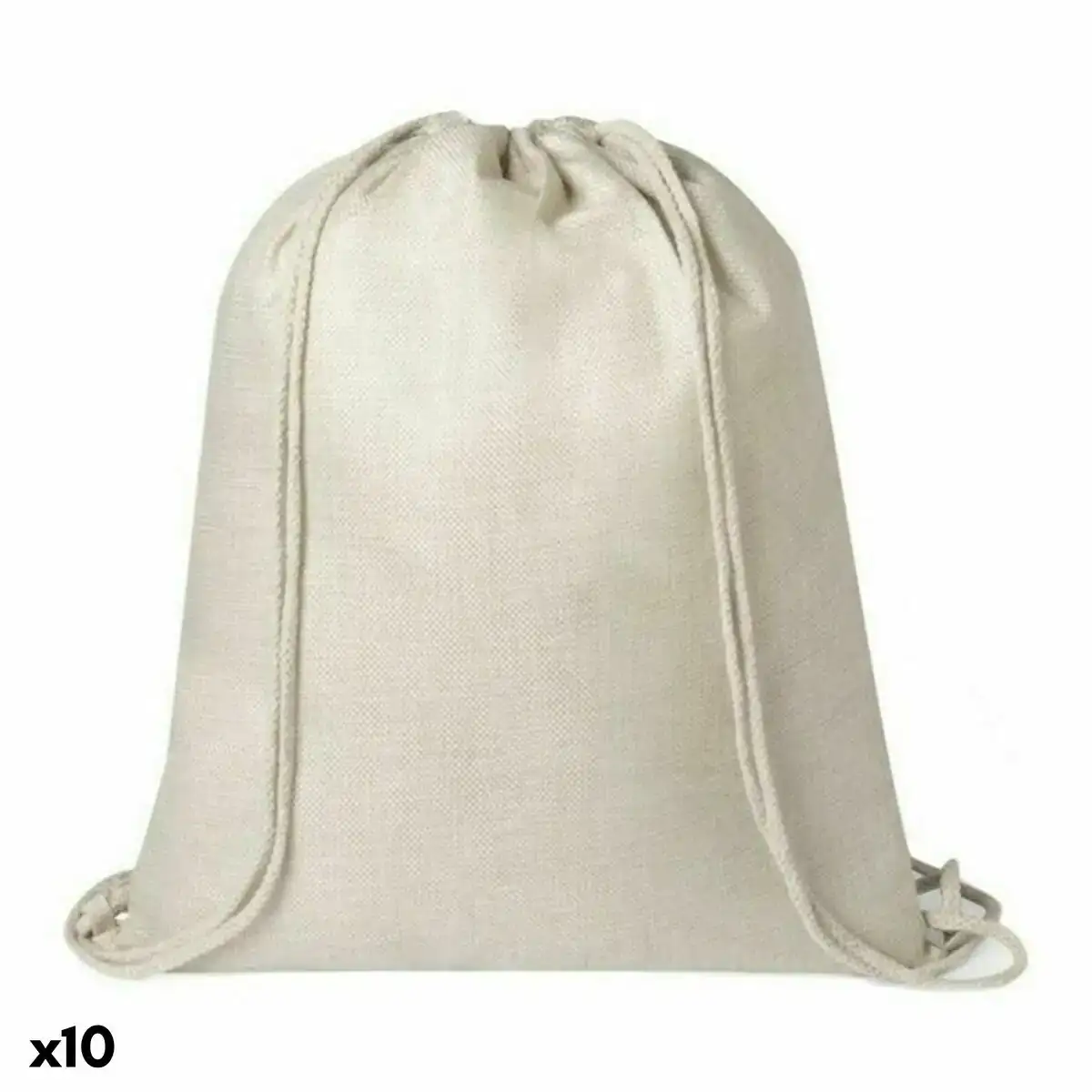 Sac a dos serre par des ficelles walk genie 146432 naturel 10 unites _9680. Entrez dans l'Univers de DIAYTAR COTE D'IVOIRE - Où Chaque Produit a son Éclat Unique. Explorez notre gamme variée et choisissez des articles qui illuminent votre quotidien.