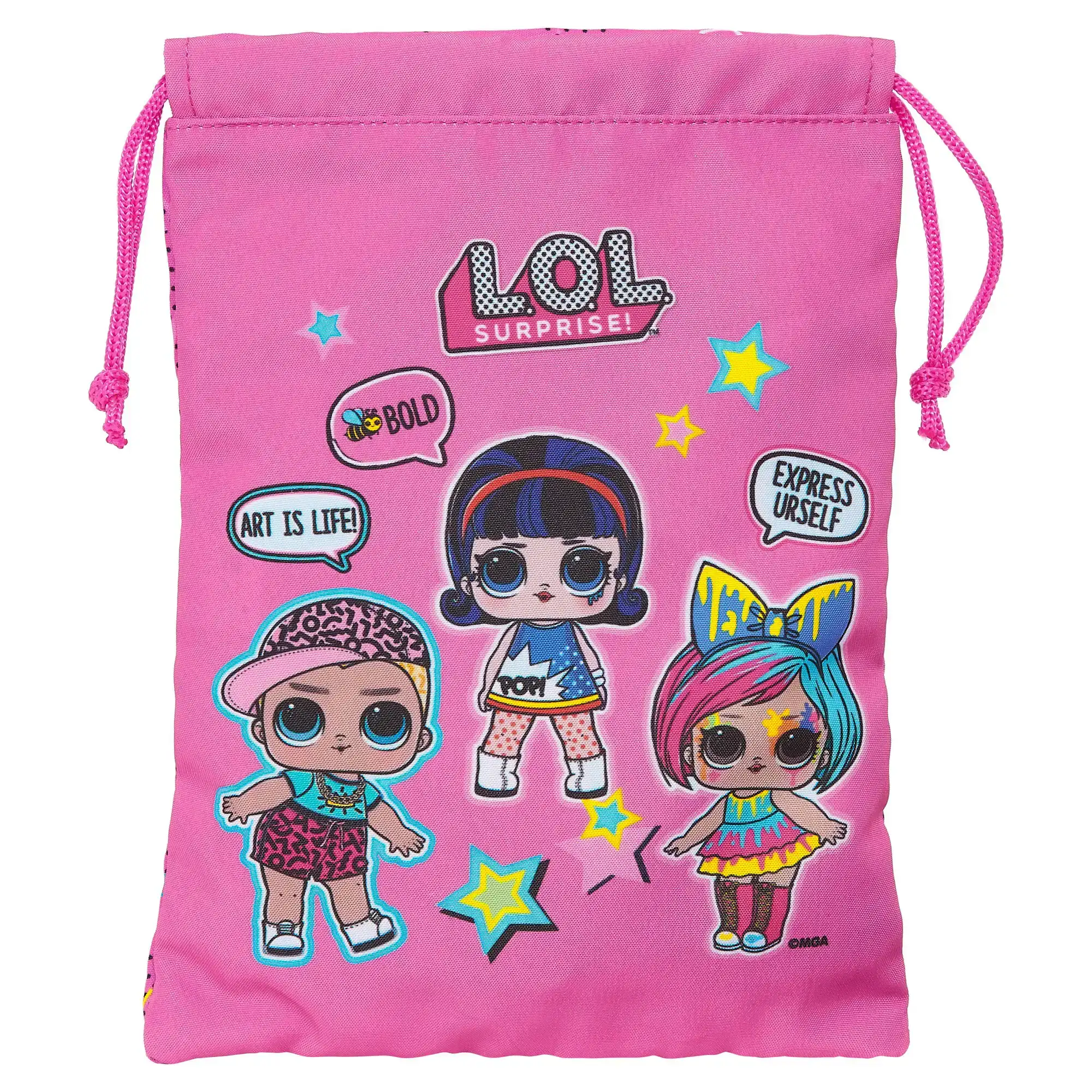 Sac a gouter lol surprise art club rose fuchsia_8064. DIAYTAR COTE D'IVOIRE - Où Choisir Devient une Découverte. Explorez notre boutique en ligne et trouvez des articles qui vous surprennent et vous ravissent à chaque clic.