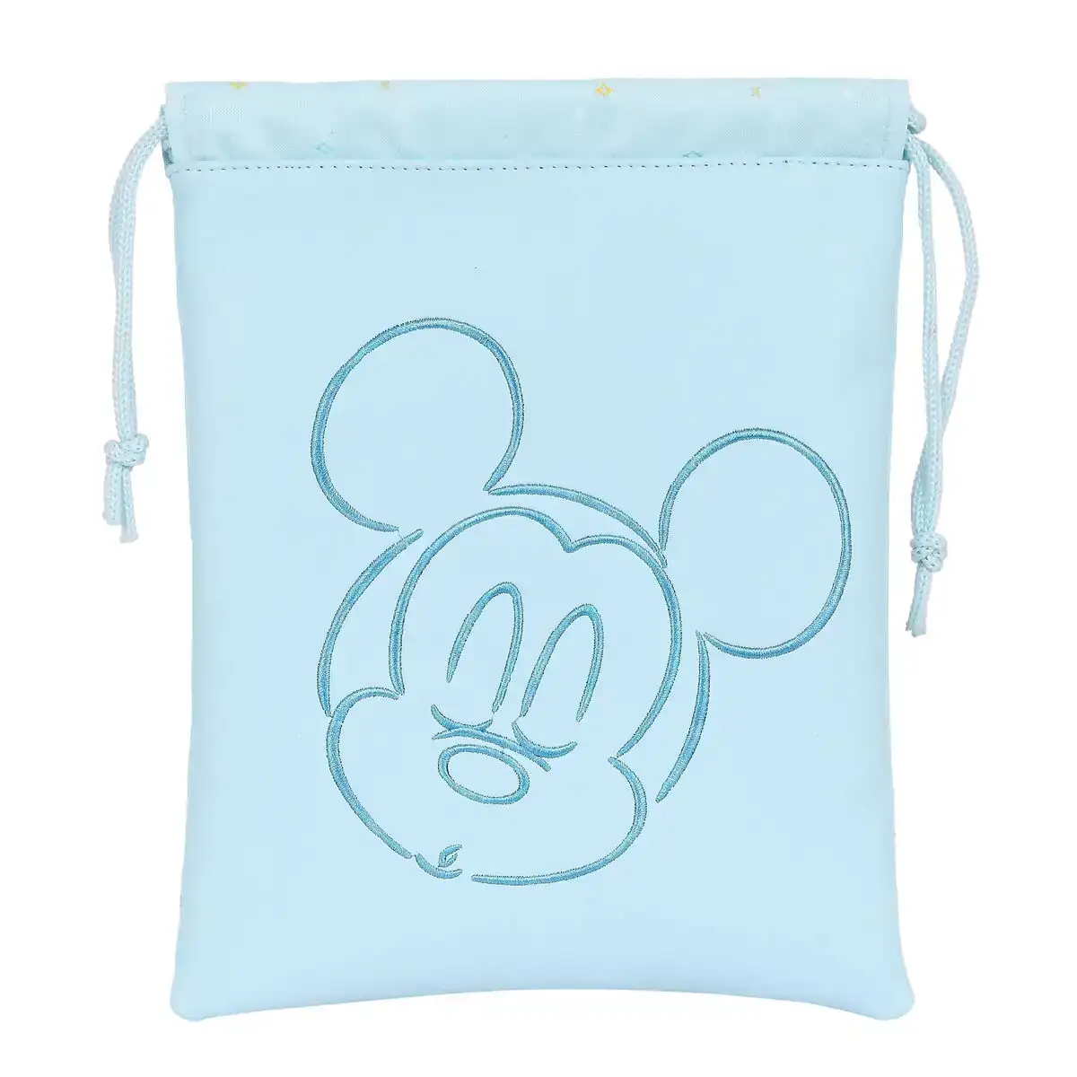 Sac a gouter mickey mouse clubhouse 20 x 25 cm sac bleu clair_9227. DIAYTAR COTE D'IVOIRE - Où Chaque Produit a son Histoire. Découvrez notre gamme de produits, chacun portant en lui le récit de l'artisanat et de la passion, pour vous offrir une expérience de shopping authentique.