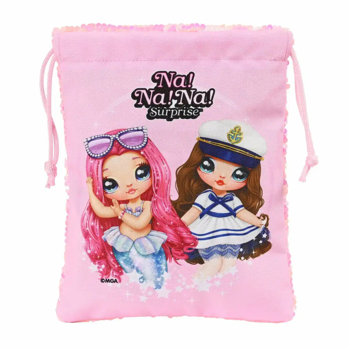 Sac a gouter na na na surprise sparkles sac rose 20 x 25 cm _9719. DIAYTAR COTE D'IVOIRE - Où la Tradition s'Harmonise avec le Moderne. Parcourez notre gamme diversifiée et choisissez des produits qui révèlent l'âme du Côte d'Ivoire.