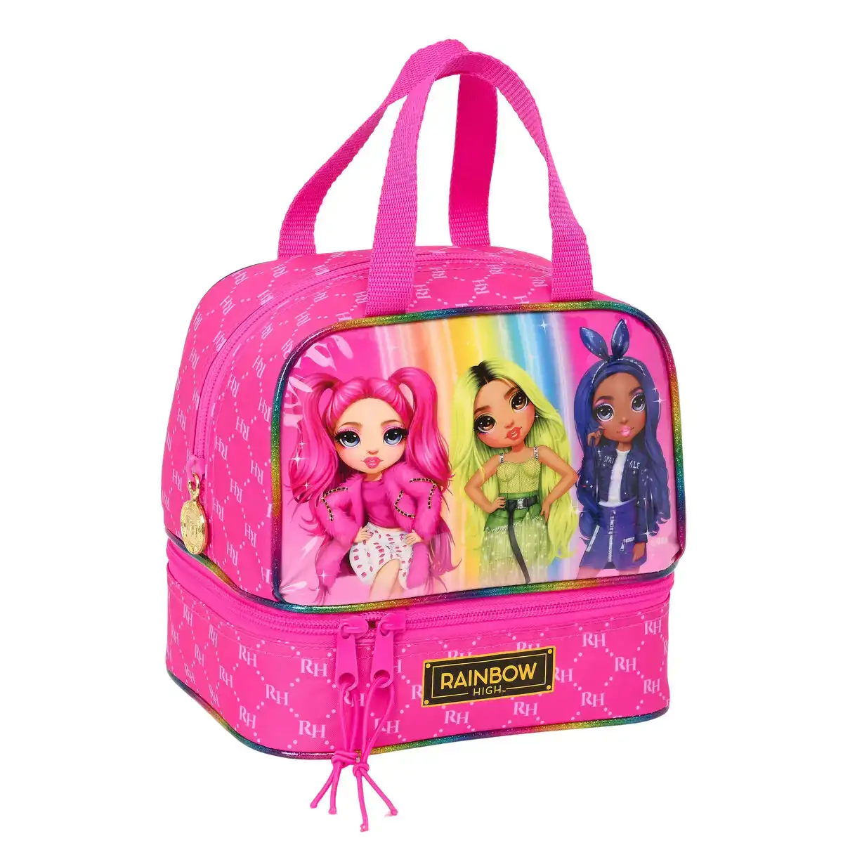 Sac a gouter rainbow high fuchsia 20 x 20 x 15 cm _7914. DIAYTAR COTE D'IVOIRE - Là où Chaque Produit Évoque une Émotion. Parcourez notre catalogue et choisissez des articles qui vous touchent et qui enrichissent votre expérience.