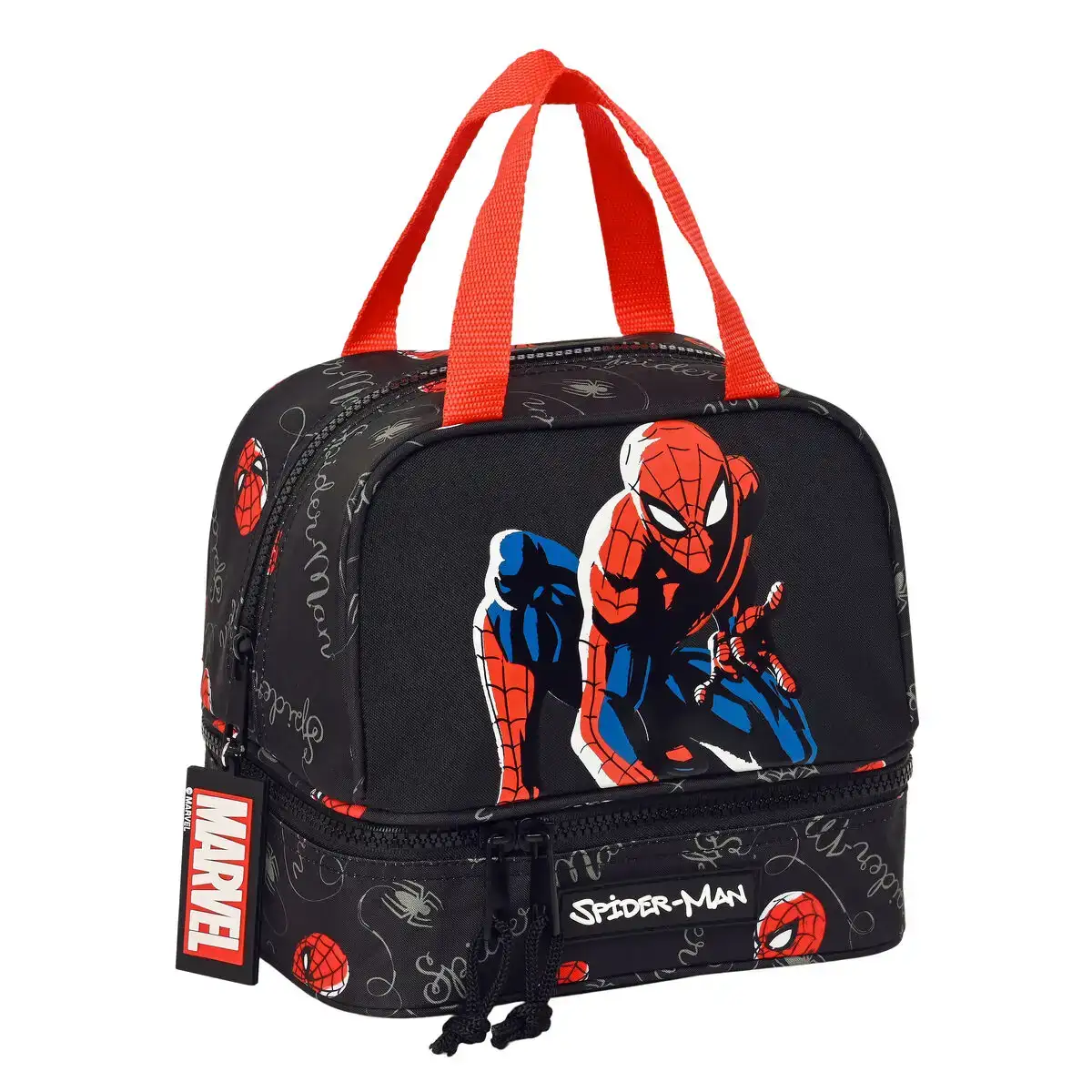 Sac a gouter spiderman hero noir 20 x 20 x 15 cm_5110. DIAYTAR COTE D'IVOIRE - Votre Destination Shopping de Choix. Explorez notre boutique en ligne et découvrez des trésors qui reflètent votre style et votre passion pour l'authenticité.