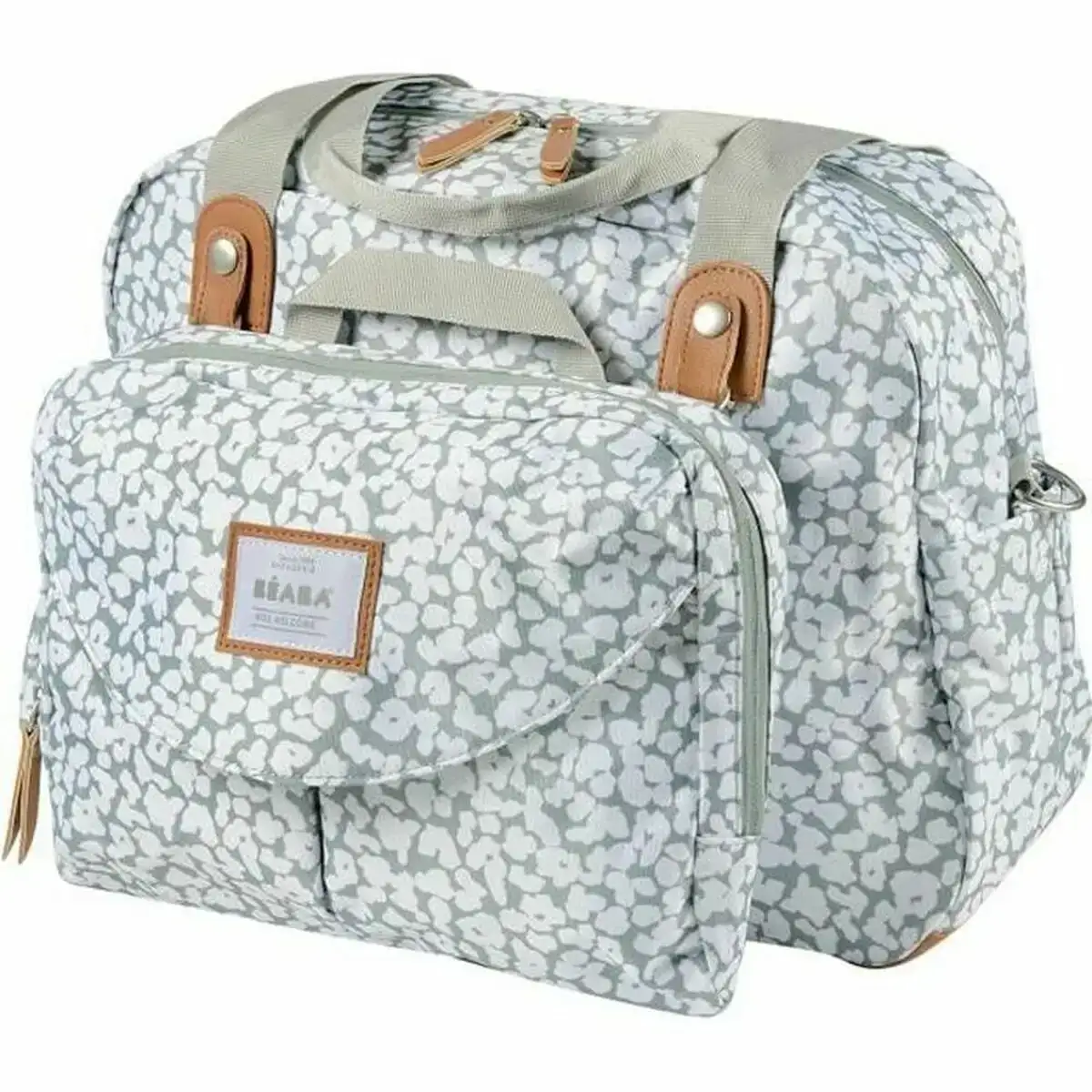 Sac a langer beaba geneve cherry blossom vert_7010. DIAYTAR COTE D'IVOIRE - L'Artisanat à Portée de Clic. Découvrez notre boutique en ligne pour trouver des produits uniques qui célèbrent la créativité et l'artisanat sénégalais.