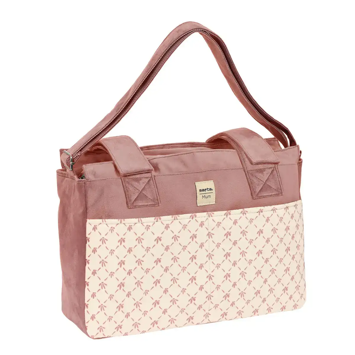 Sac a langer safta marsala rose 46 x 26 x 15 cm _9965. Bienvenue chez DIAYTAR COTE D'IVOIRE - Où Chaque Objet a son Histoire. Découvrez notre sélection méticuleuse et choisissez des articles qui racontent l'âme du Côte d'Ivoire.