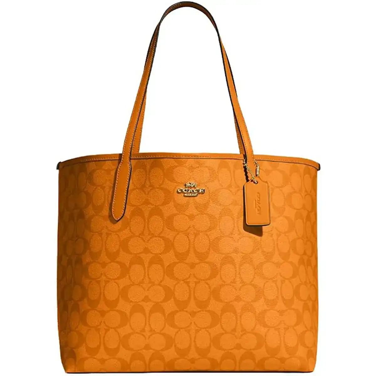Sac a main femme coach ca157 imnxu 46 x 29 x 16 cm orange_3590. DIAYTAR COTE D'IVOIRE - Où Chaque Détail Fait la Différence. Parcourez notre sélection soignée et choisissez des articles qui rehaussent votre quotidien, du fonctionnel à l'esthétique.