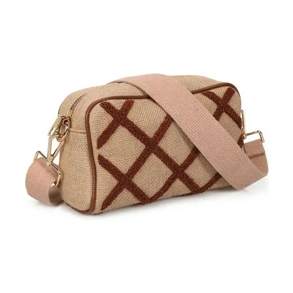 Sac a main femme laura ashley lenore quilted tan marron 23 x 15 x 9 cm _4565. DIAYTAR COTE D'IVOIRE - Où Choisir est un Voyage Cultuel. Explorez notre boutique en ligne et découvrez des produits qui célèbrent la richesse et la diversité culturelle du Côte d'Ivoire.