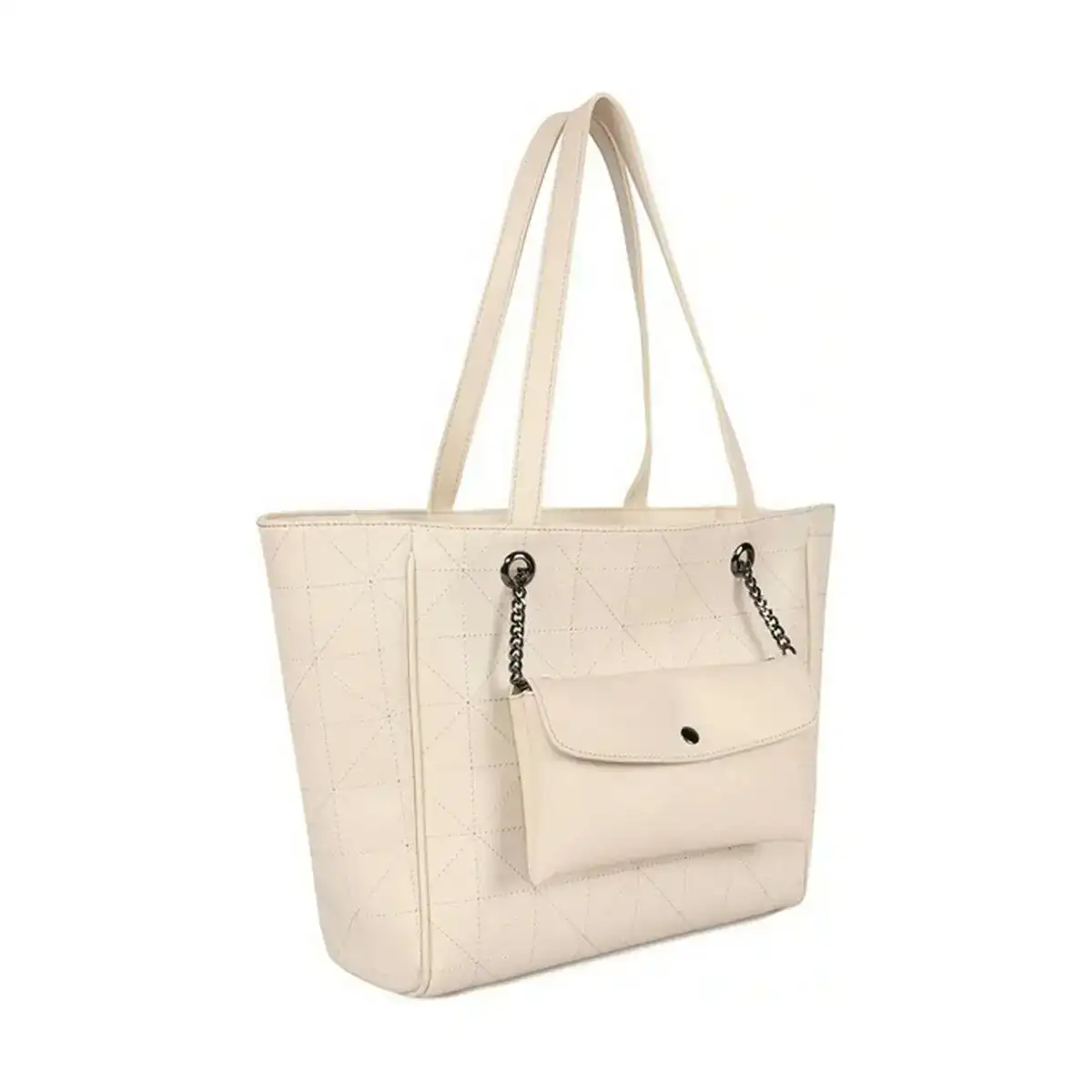 Sac a main femme laura ashley relief quilted cream creme 30 x 30 x 10 cm _8502. DIAYTAR COTE D'IVOIRE - Là où la Découverte est au Rendez-vous. Plongez dans notre catalogue et trouvez des articles qui éveilleront votre curiosité et élargiront vos horizons.