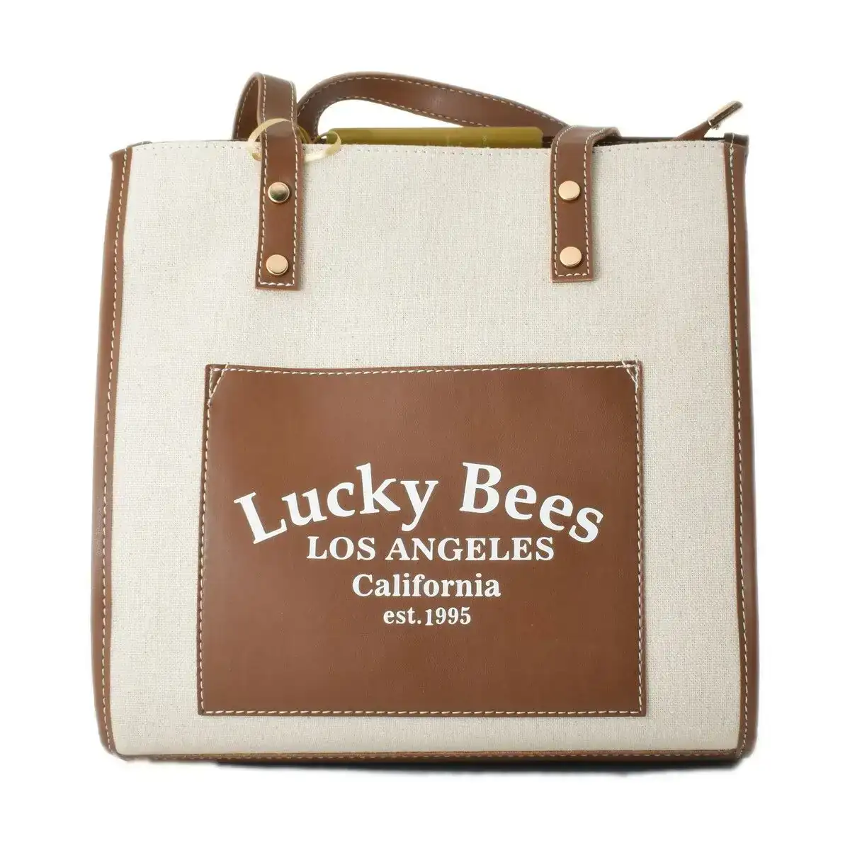 Sac a main femme lucky bees 376 brown gris 30 x 28 x 13 cm _9419. Découvrez DIAYTAR COTE D'IVOIRE - Là où le Choix Rencontre la Qualité. Parcourez notre gamme diversifiée et choisissez parmi des produits conçus pour exceller dans tous les aspects de votre vie.