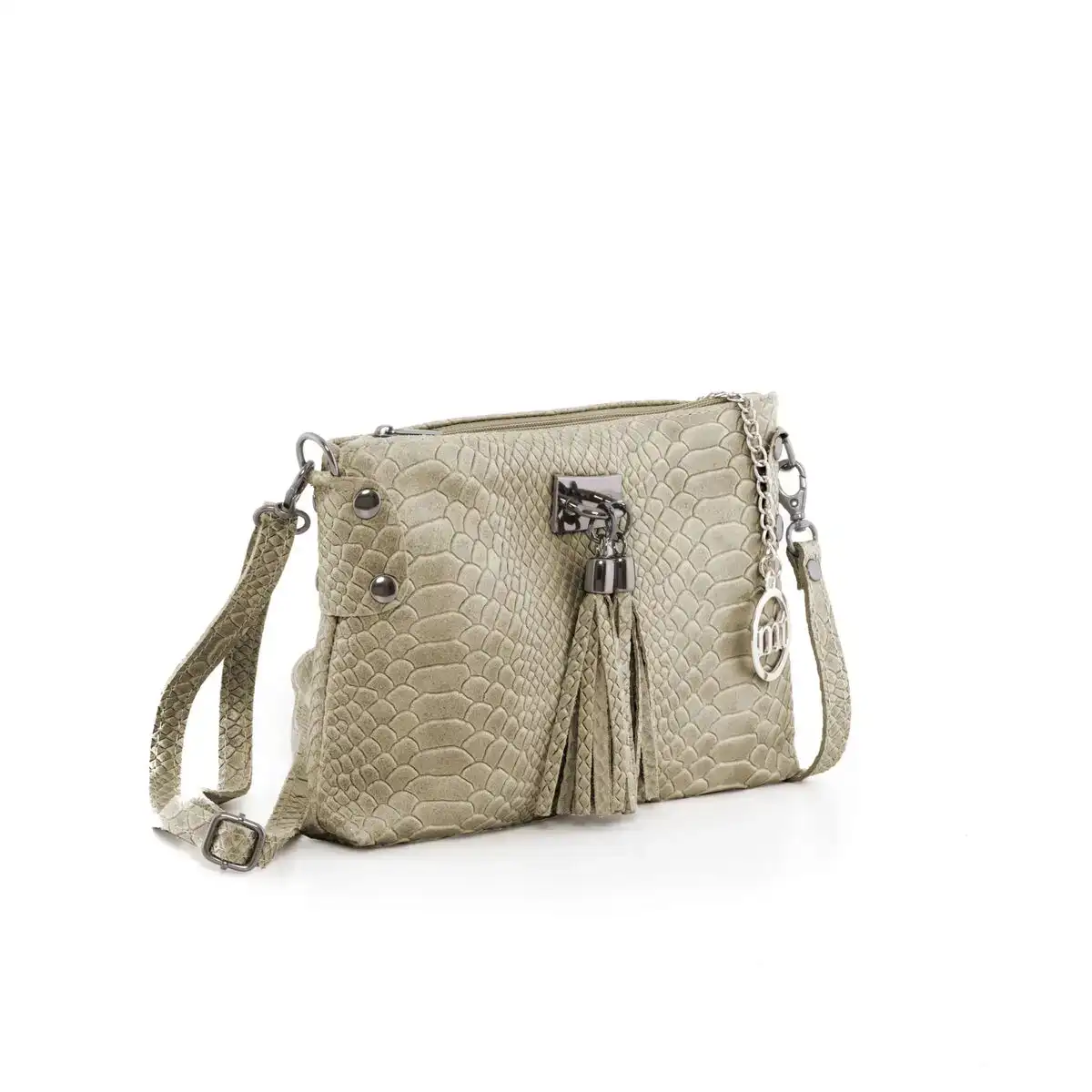 Sac a main femme mia tomazzi wb133373 grey gris 23 x 16 cm _4524. DIAYTAR COTE D'IVOIRE - L'Art de Magasiner sans Limites. Naviguez à travers notre collection diversifiée pour trouver des produits qui élargiront vos horizons shopping.
