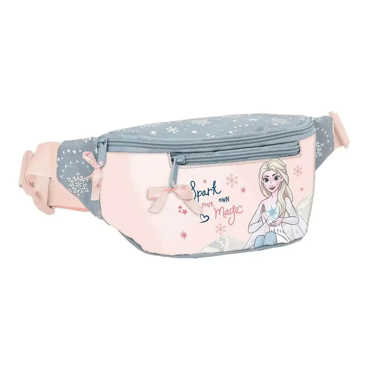 Sac banane frozen ii magical seasons gris rose 23 x 12 x 9 cm _8610. DIAYTAR COTE D'IVOIRE - L'Art du Shopping Éclairé. Naviguez à travers notre plateforme intuitive et découvrez une variété d'articles soigneusement sélectionnés pour répondre à vos besoins et à vos envies.