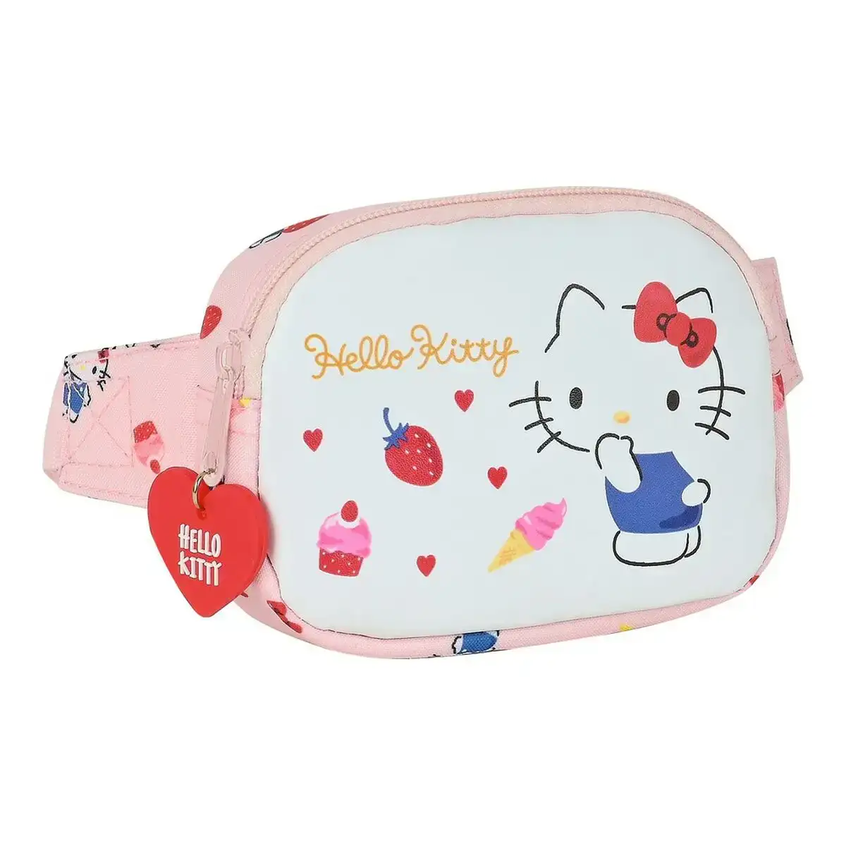 Sac banane hello kitty happiness girl rose blanc 14 x 11 x 4 cm _7389. DIAYTAR COTE D'IVOIRE - Là où Chaque Produit Évoque une Émotion. Parcourez notre catalogue et choisissez des articles qui vous touchent et qui enrichissent votre expérience.