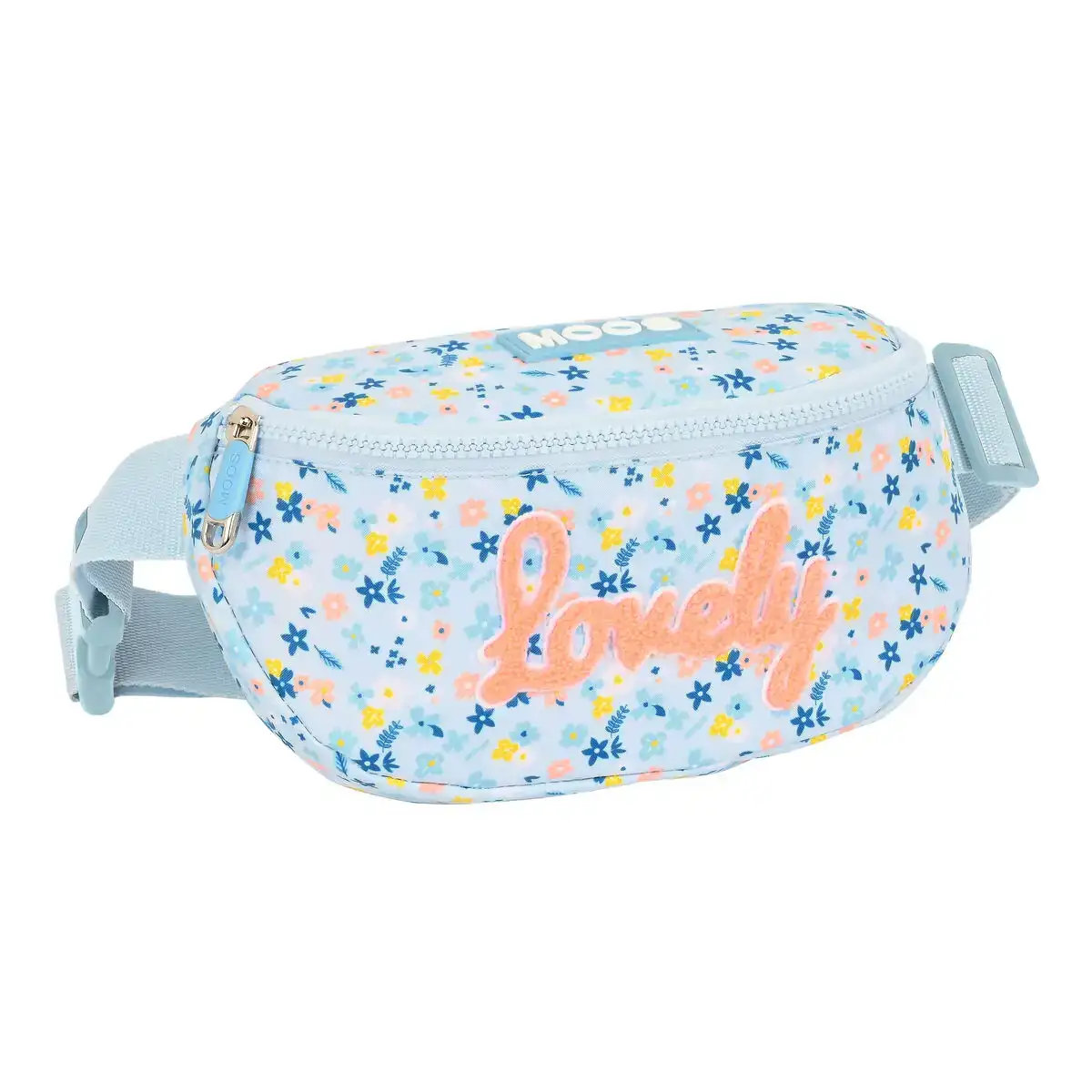 Sac banane moos lovely bleu clair 23 x 14 x 9 cm _8014. DIAYTAR COTE D'IVOIRE - Où le Shopping Devient une Aventure Culturelle. Plongez dans notre univers de produits qui célèbrent l'héritage et l'artisanat du Côte d'Ivoire.