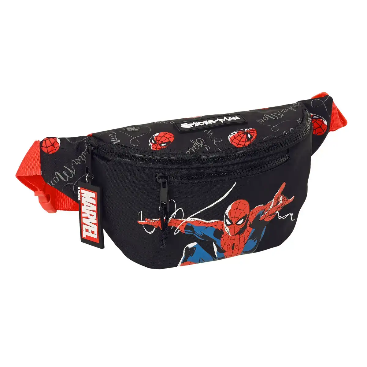 Sac banane spiderman hero noir enfant 23 x 12 x 9 cm_1783. DIAYTAR COTE D'IVOIRE - Votre Passage vers l'Élégance Accessible. Parcourez notre boutique en ligne pour trouver des produits qui vous permettent d'allier style et économies.