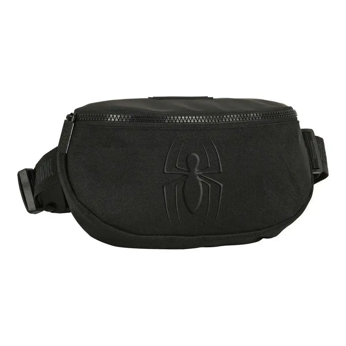 Sac banane spiderman noir 23 x 14 x 9 cm _7369. DIAYTAR COTE D'IVOIRE - Là où Chaque Achat a du Sens. Explorez notre gamme et choisissez des produits qui racontent une histoire, votre histoire.