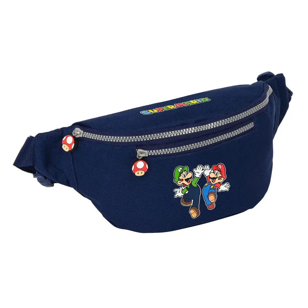 Sac banane super mario blue marine 23 x 12 x 9 cm_1144. DIAYTAR COTE D'IVOIRE - Votre Passage vers l'Éclat et la Beauté. Explorez notre boutique en ligne et trouvez des produits qui subliment votre apparence et votre espace.