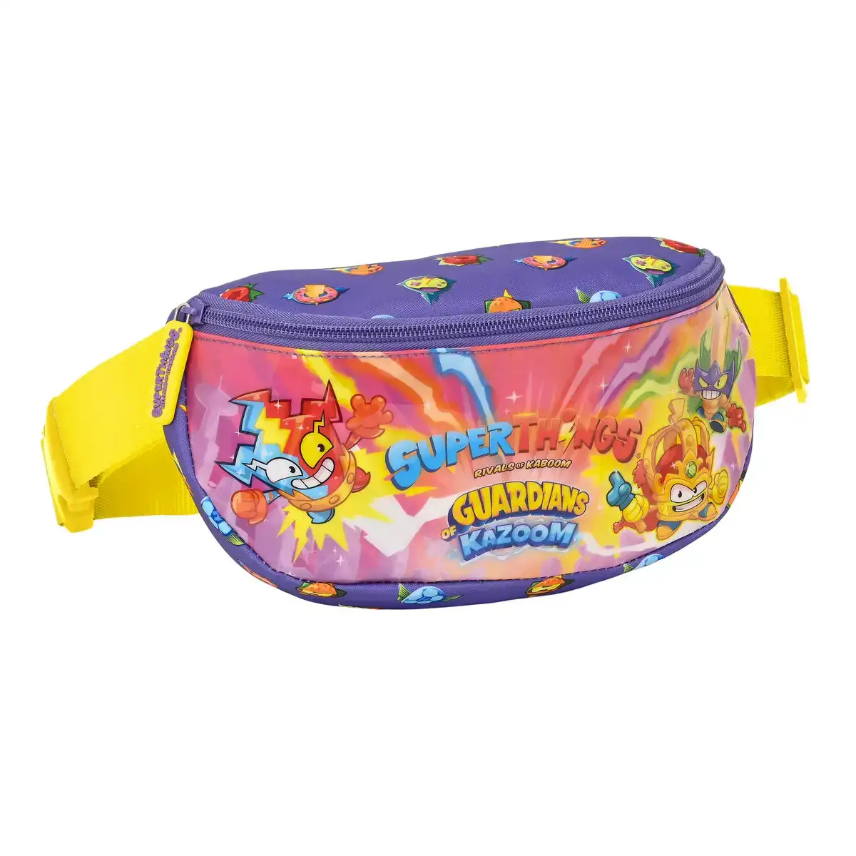 Sac banane superthings guardians of kazoom violet jaune 23 x 14 x 9 cm _2420. Bienvenue sur DIAYTAR COTE D'IVOIRE - Où Choisir est un Voyage Passionnant. Plongez dans notre catalogue et trouvez des produits qui révèlent la diversité et la beauté du Côte d'Ivoire.