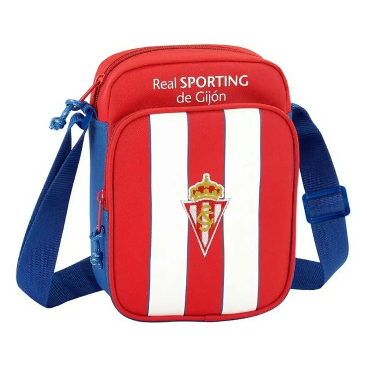 Sac bandouliere real sporting de gijon 611822672 rouge blanc 16 x 22 x 6 cm _3760. DIAYTAR COTE D'IVOIRE - Là où Choisir est une Célébration de l'Artisanat. Explorez notre gamme variée et choisissez des produits qui incarnent la tradition et le talent des artisans du Côte d'Ivoire.