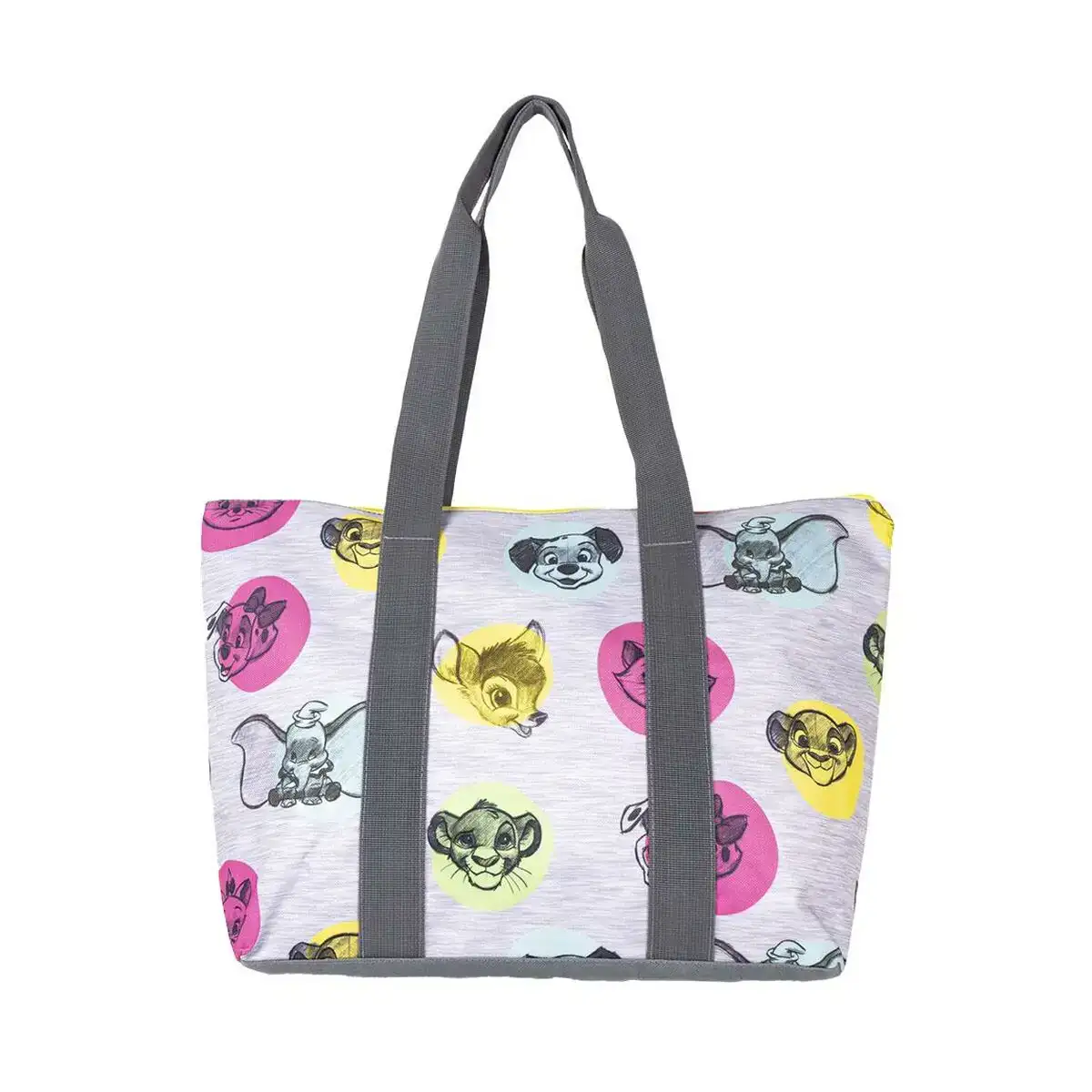 Sac de plage disney gris 47 x 33 x 15 cm _7366. DIAYTAR COTE D'IVOIRE - Votre Destination pour un Shopping Unique. Parcourez notre catalogue et trouvez des articles qui expriment votre singularité et votre style.
