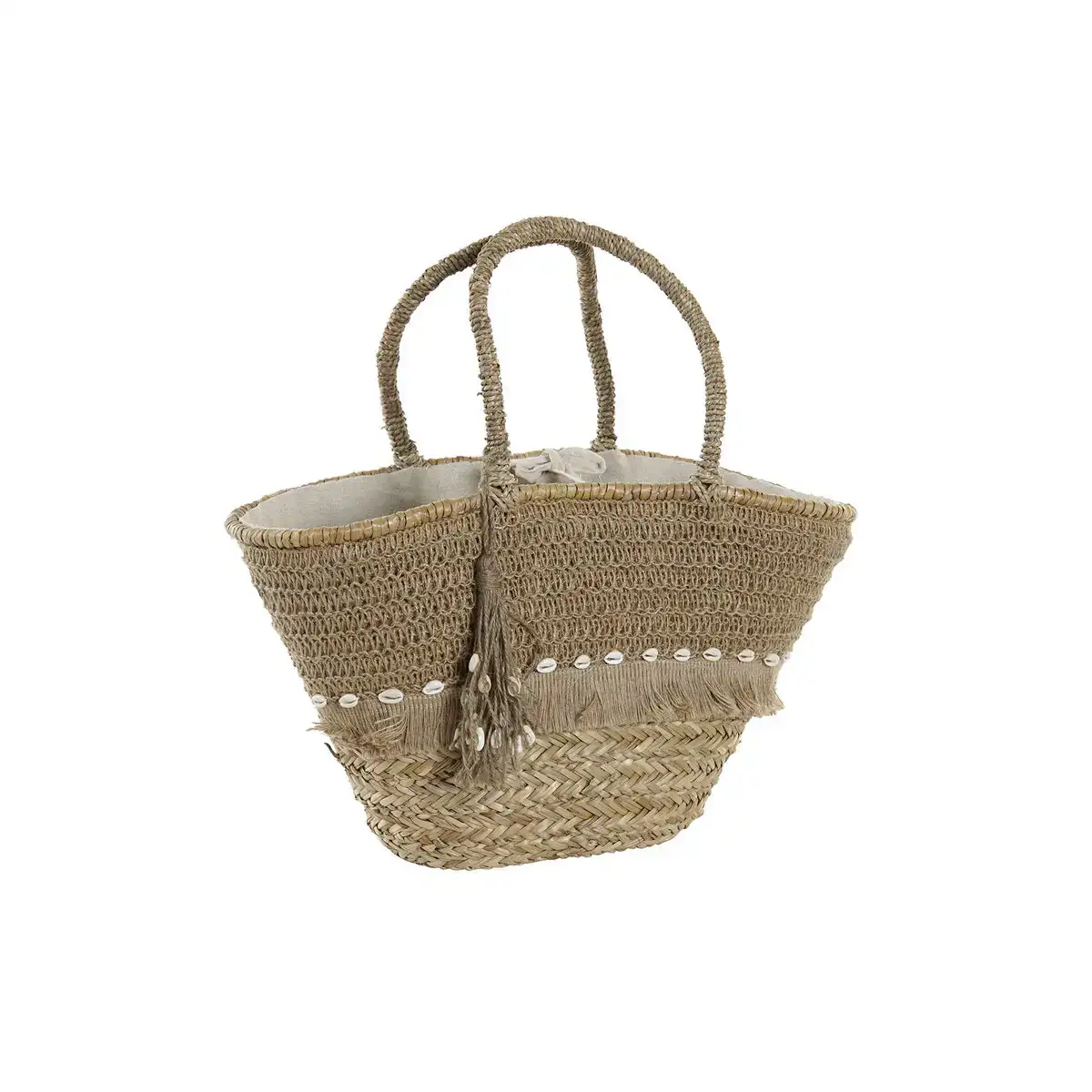 Sac de plage dkd home decor 53 x 15 x 51 5 cm naturel herbier marin_8993. Bienvenue chez DIAYTAR COTE D'IVOIRE - Où Choisir Rime avec Découvrir. Plongez dans notre catalogue et trouvez des produits qui révèlent la diversité et la richesse culturelle du Côte d'Ivoire.