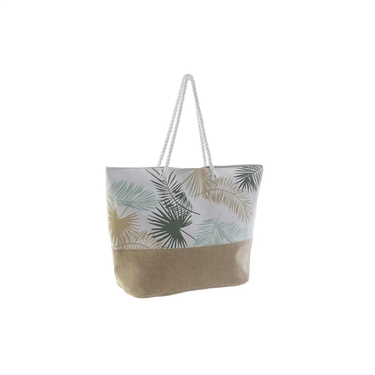Sac de plage dkd home decor marron vert beige 60 x 16 x 42 cm_4640. DIAYTAR COTE D'IVOIRE - L'Art de Choisir, l'Art de Vivre. Parcourez notre boutique en ligne et choisissez parmi des produits de qualité qui ajoutent de l'élégance à votre quotidien.