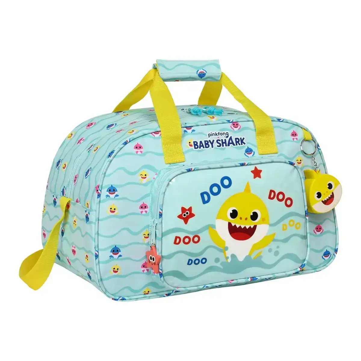 Sac de sport baby shark beach day jaune bleu clair 40 x 24 x 23 cm _7881. Découvrez DIAYTAR COTE D'IVOIRE - Votre Source de Produits Variés et un Service Exceptionnel. Parcourez nos catégories et bénéficiez d'un service client dévoué, prêt à vous guider à chaque étape.