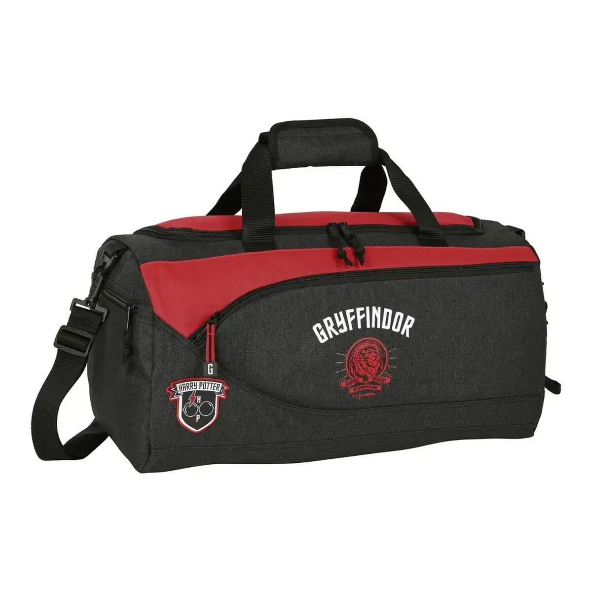 Sac de sport harry potter witchcraft noir bordeaux 50 x 25 x 25 cm_2311. DIAYTAR COTE D'IVOIRE - Où Chaque Sélection est une Victoire. Découvrez notre boutique en ligne et trouvez des articles qui vous rendent la vie plus belle, un choix à la fois.