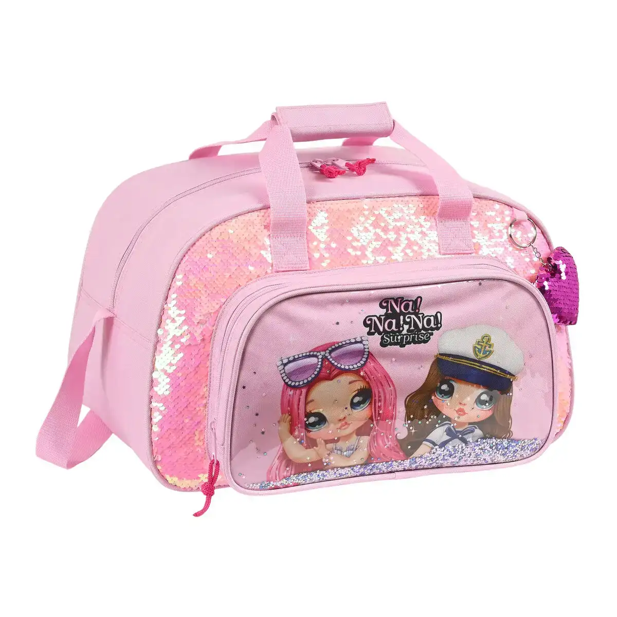Sac de sport na na na surprise sparkles rose 40 x 24 x 23 cm _8860. Votre Destination de Choix: DIAYTAR COTE D'IVOIRE - Où l'Authenticité Rencontre la Commodité. Faites l'expérience de magasiner en ligne pour des articles qui incarnent la richesse culturelle et la modernité du Côte d'Ivoire.