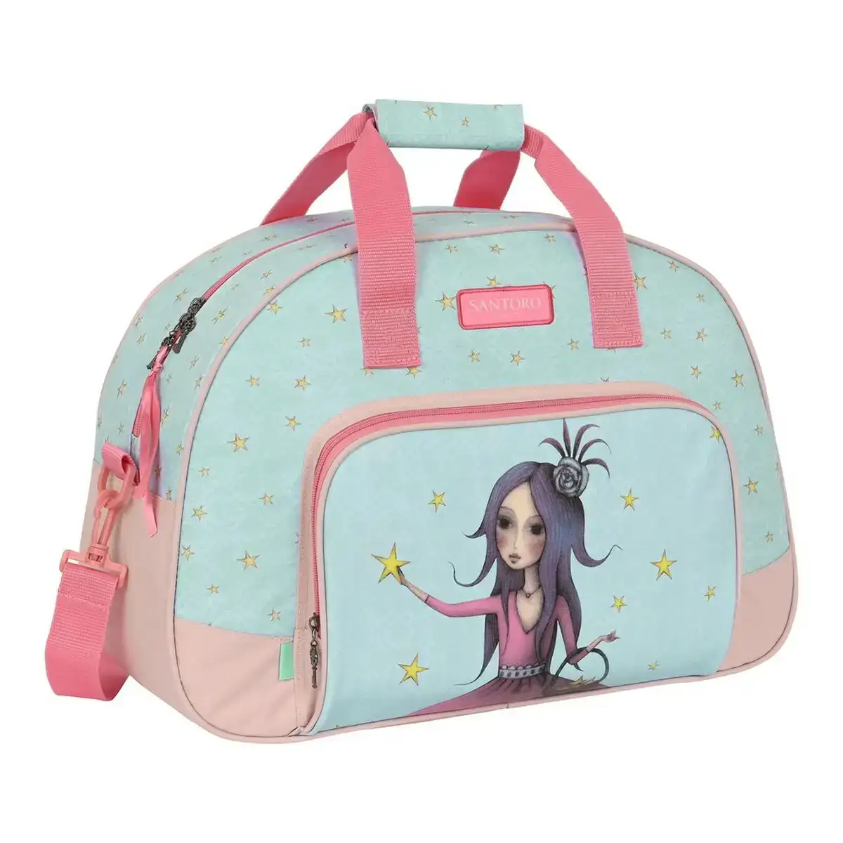 Sac de sport santoro mirabelle estella rose vert clair 48 x 33 x 21 cm _3679. DIAYTAR COTE D'IVOIRE - Votre Destination Shopping de Choix. Explorez notre boutique en ligne et découvrez des trésors qui reflètent votre style et votre passion pour l'authenticité.