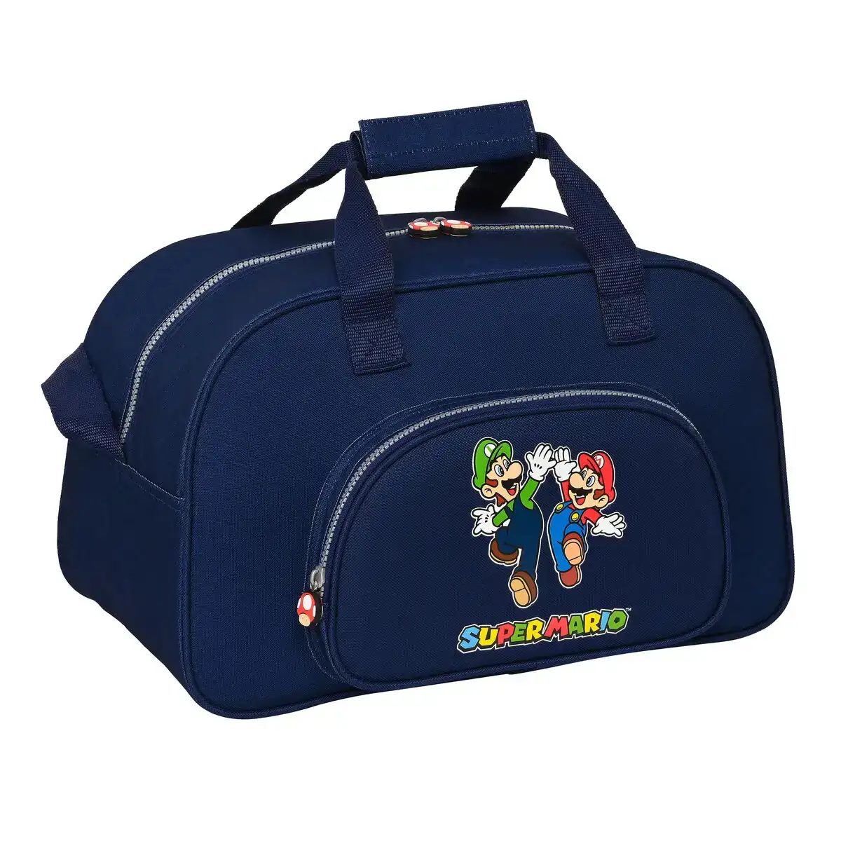 Sac de sport super mario 40 x 24 x 23 cm blue marine_3366. DIAYTAR COTE D'IVOIRE - Où Choisir Devient un Acte de Découverte. Découvrez notre gamme et choisissez des produits qui éveillent votre curiosité et élargissent vos horizons.