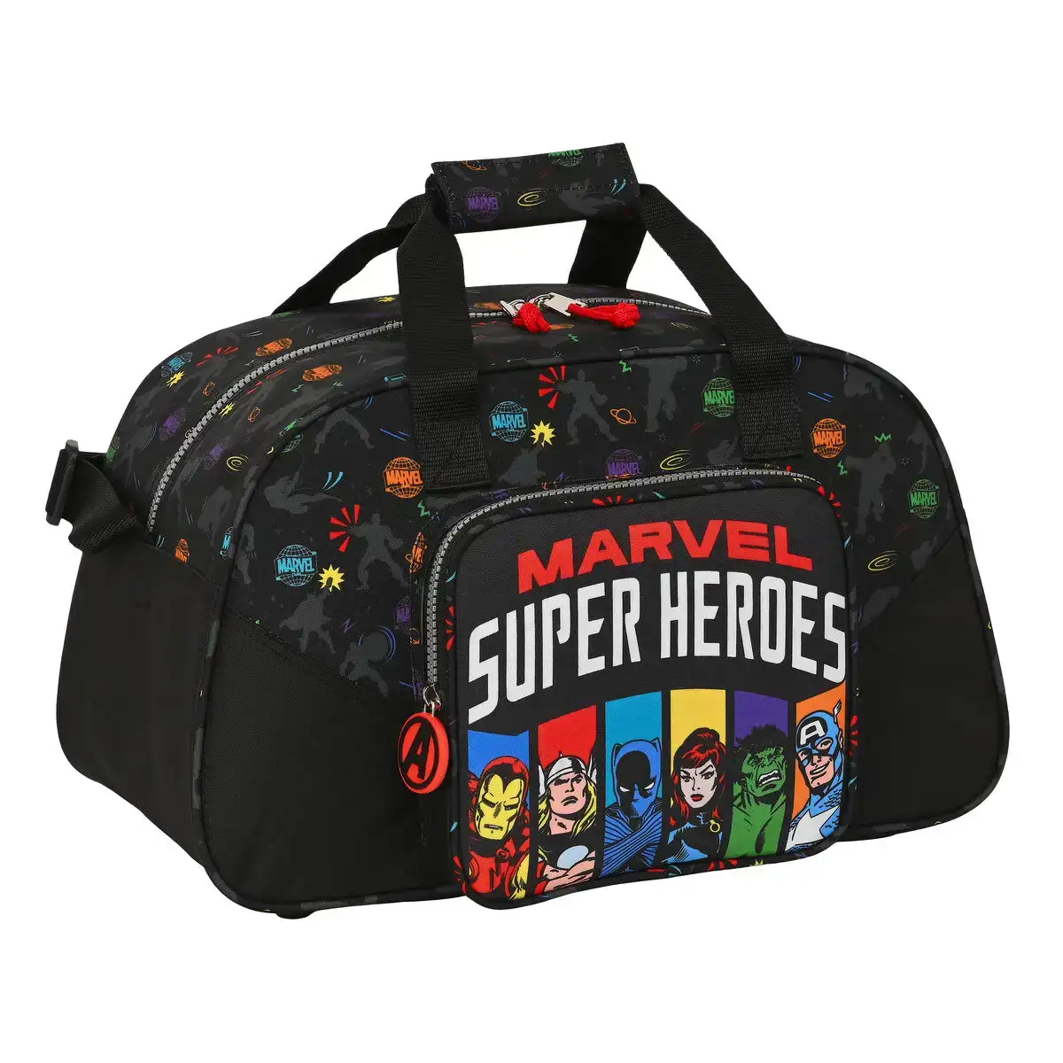 Sac de sport the avengers super heroes noir 40 x 24 x 23 cm _1016. Plongez dans l'Univers de DIAYTAR COTE D'IVOIRE - Où la Qualité et la Diversité se rencontrent. Parcourez nos rayons virtuels pour trouver des produits répondant à tous les besoins, du confort de votre foyer.