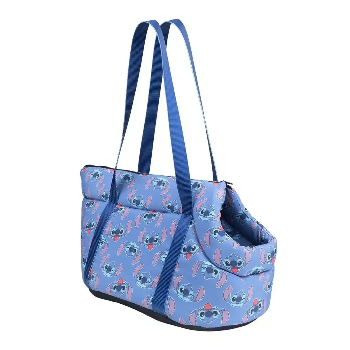 Sac de transport stitch bleu_7359. DIAYTAR COTE D'IVOIRE - Votre Destination pour un Shopping Unique. Parcourez notre catalogue et trouvez des articles qui expriment votre singularité et votre style.